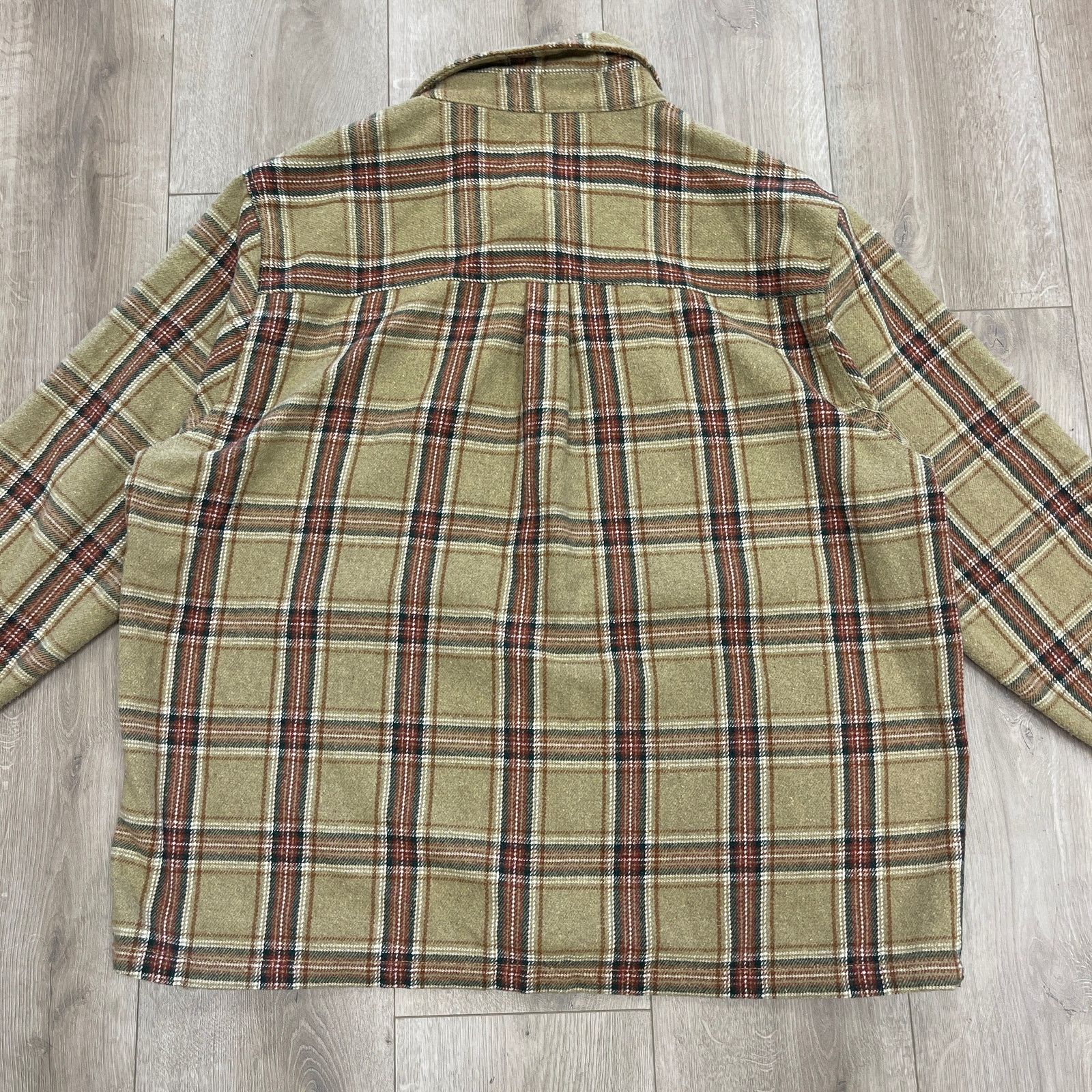 Cotton On Cotton On Garments Brown Tan thick flannel Button Up XXL Size US XXL / EU 58 / 5 - 7 Thumbnail