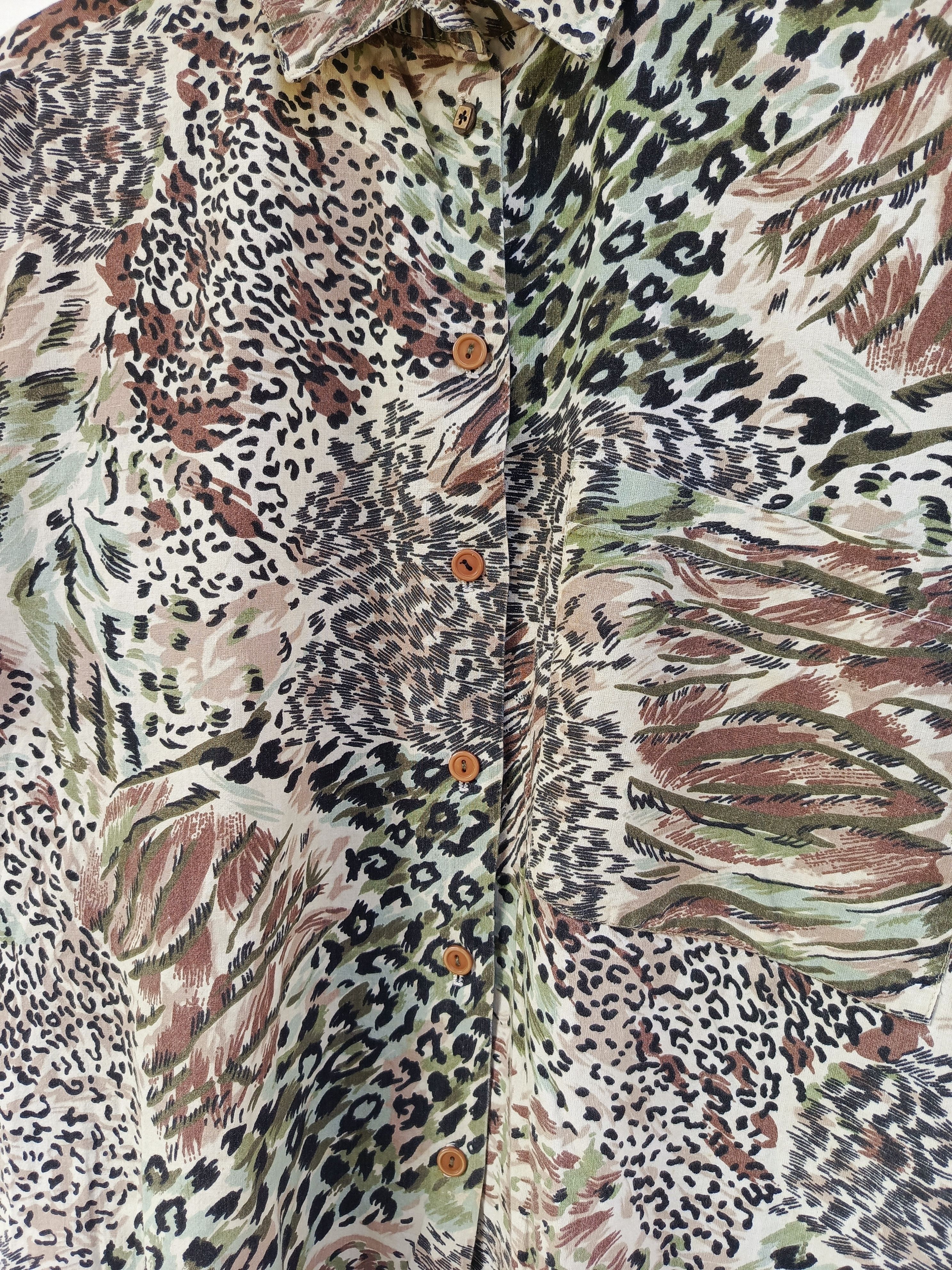 Other Original Venezia sportswear leopard pattern shirt Size US L / EU 52-54 / 3 - 6 Thumbnail