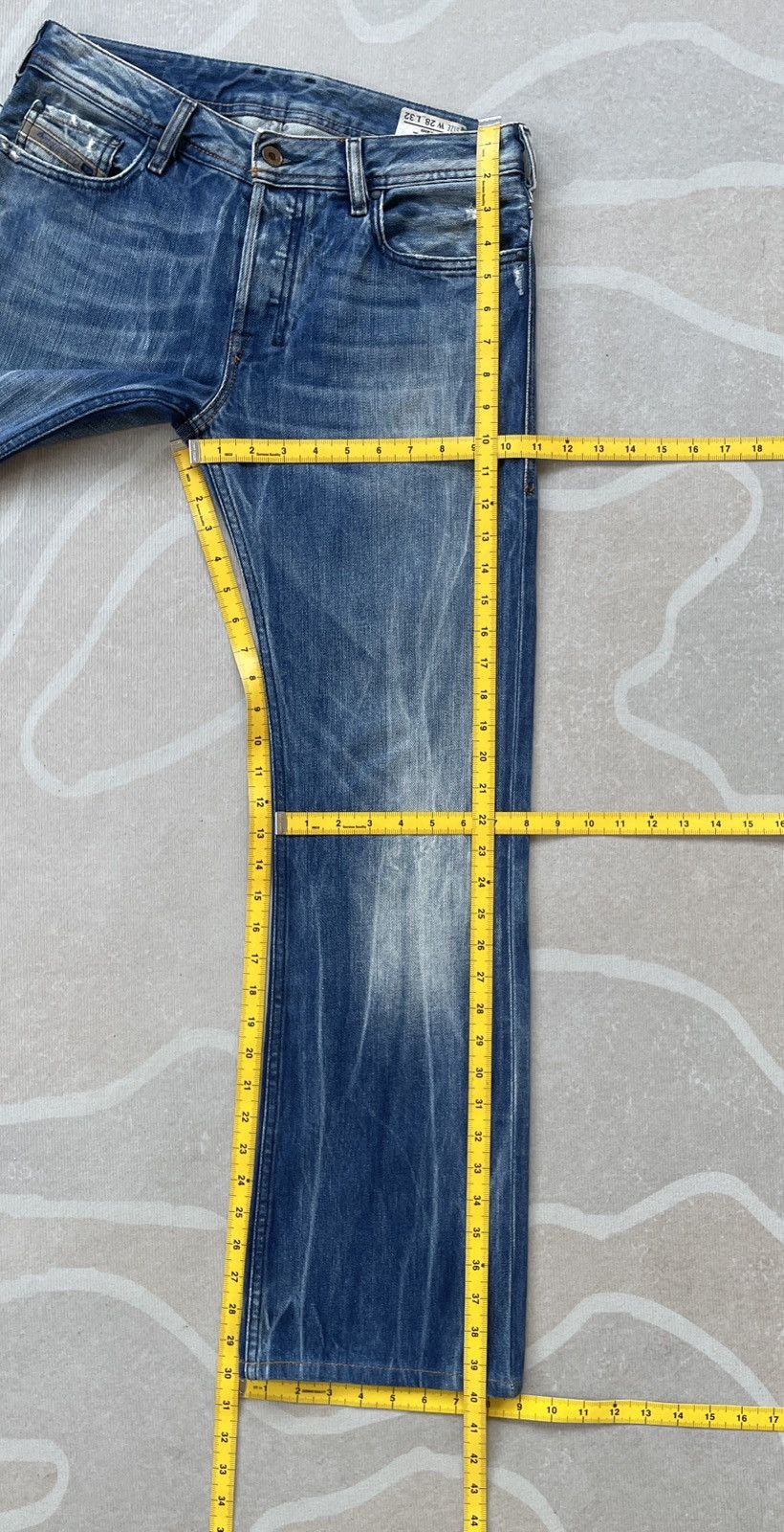 Diesel Diesel Zatiny Jeans (P102) Size US 30 / EU 46 - 21 Thumbnail