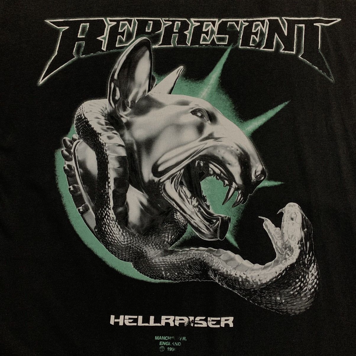 Represent Clo. Represent Small Hellraiser Vintage Black Tee Size US S / EU 44-46 / 1 - 2 Thumbnail