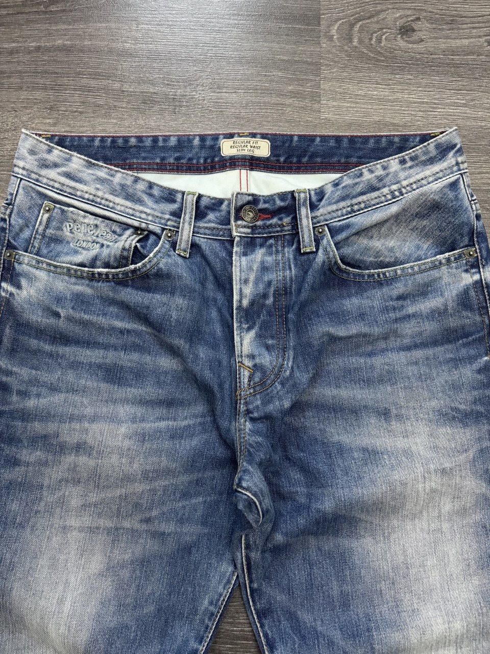 Pepe Jeans Pepe Jeans Men Edition Pant Blue Jeans Size US 33 - 5 Thumbnail