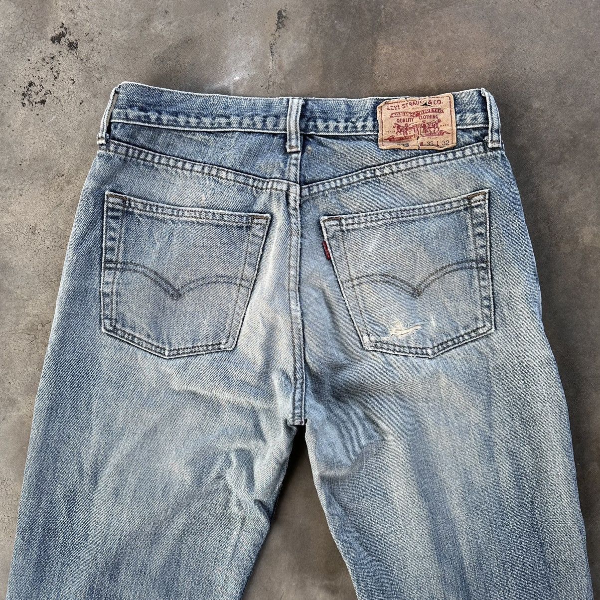 Japanese Brand W32🔥Vintage Levi’s 533 Distressed Faded Denim Jean Pant Size US 32 / EU 48 - 12 Thumbnail