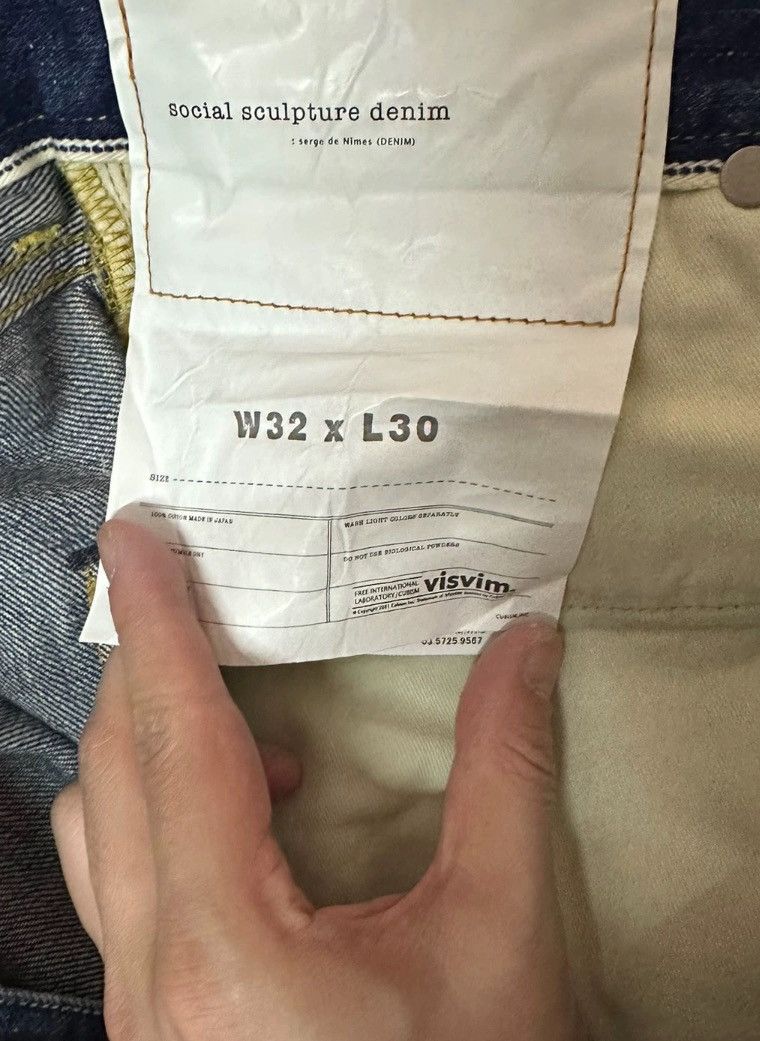 Visvim visvim 18AW SOCIAL SCULPTURE 03 jeans2412-Nextarrow Size US 32 / EU 48 - 4 Thumbnail