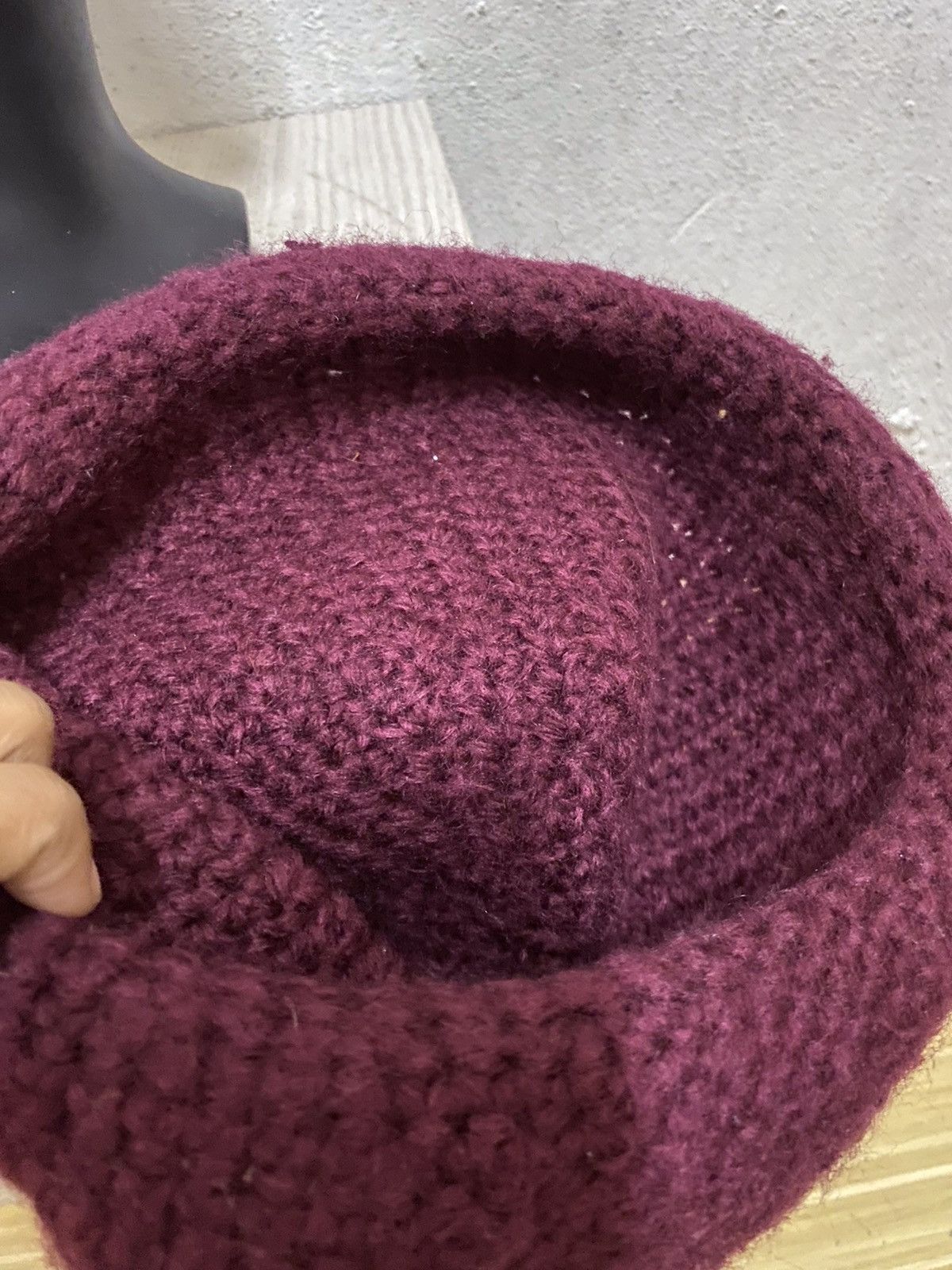 Japanese Brand Japanese Brand Crochet Beanie Hat Size ONE SIZE - 4 Thumbnail