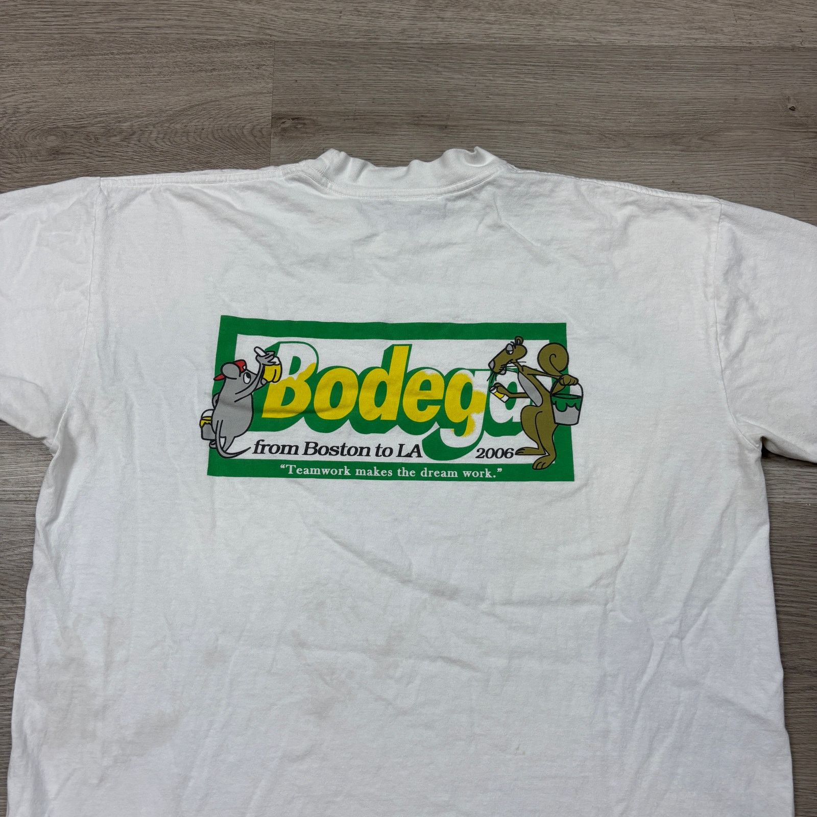 Bodega Bodega From Boston to LA 2006 Teamwork T Shirt Men's XL Size US XL / EU 56 / 4 - 3 Thumbnail