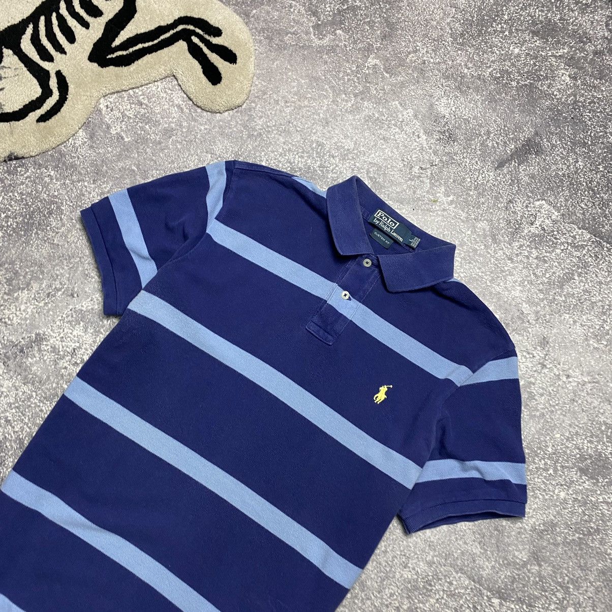 Polo Ralph Lauren × Vintage Vintage Polo Ralph Lauren Small logo Opium multicolour polo Size US L / EU 52-54 / 3 - 2 Thumbnail