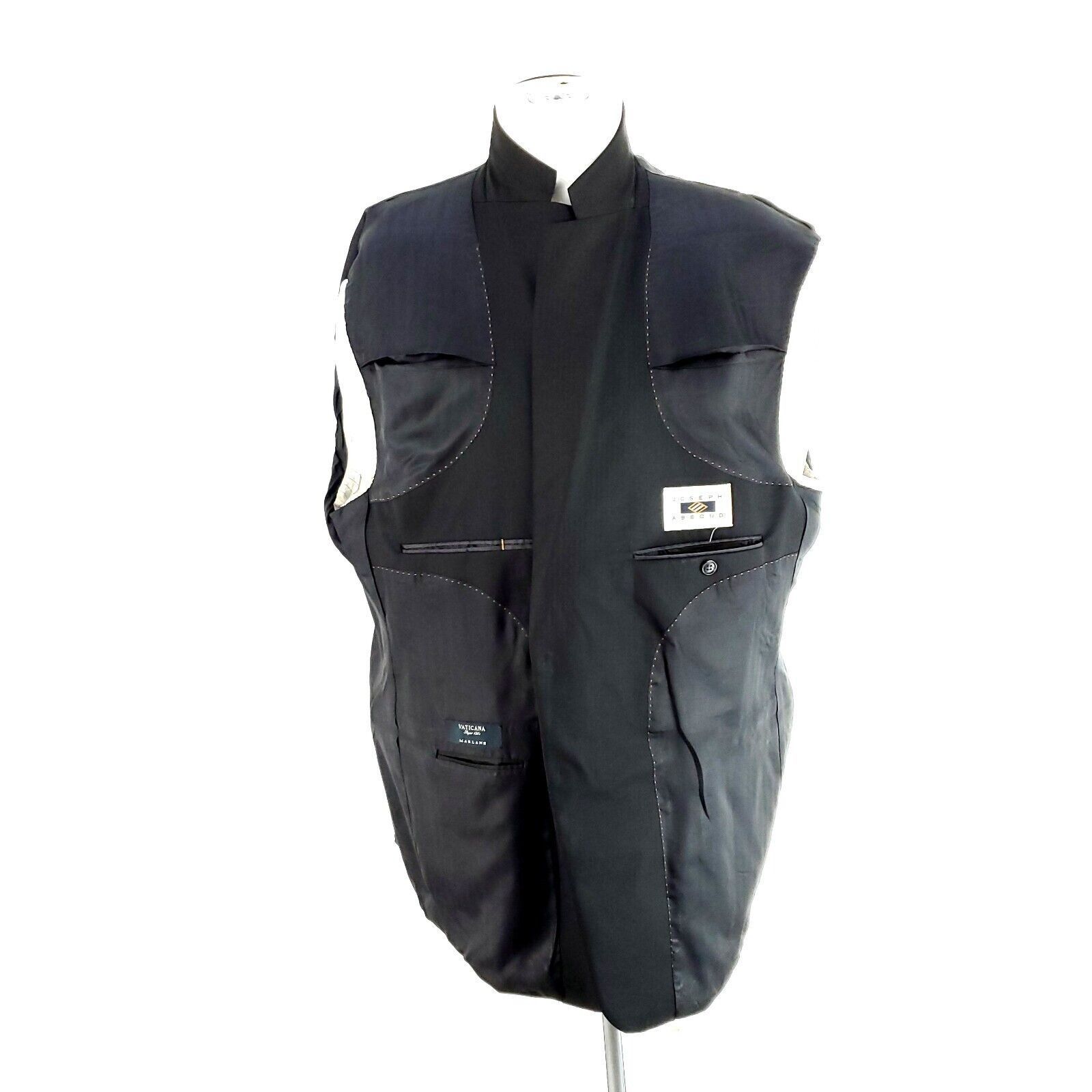Joseph Abboud Joseph Abboud Vaticana Marlane Super 120s Wool Blazer 48R Bl Size 48R - 10 Thumbnail