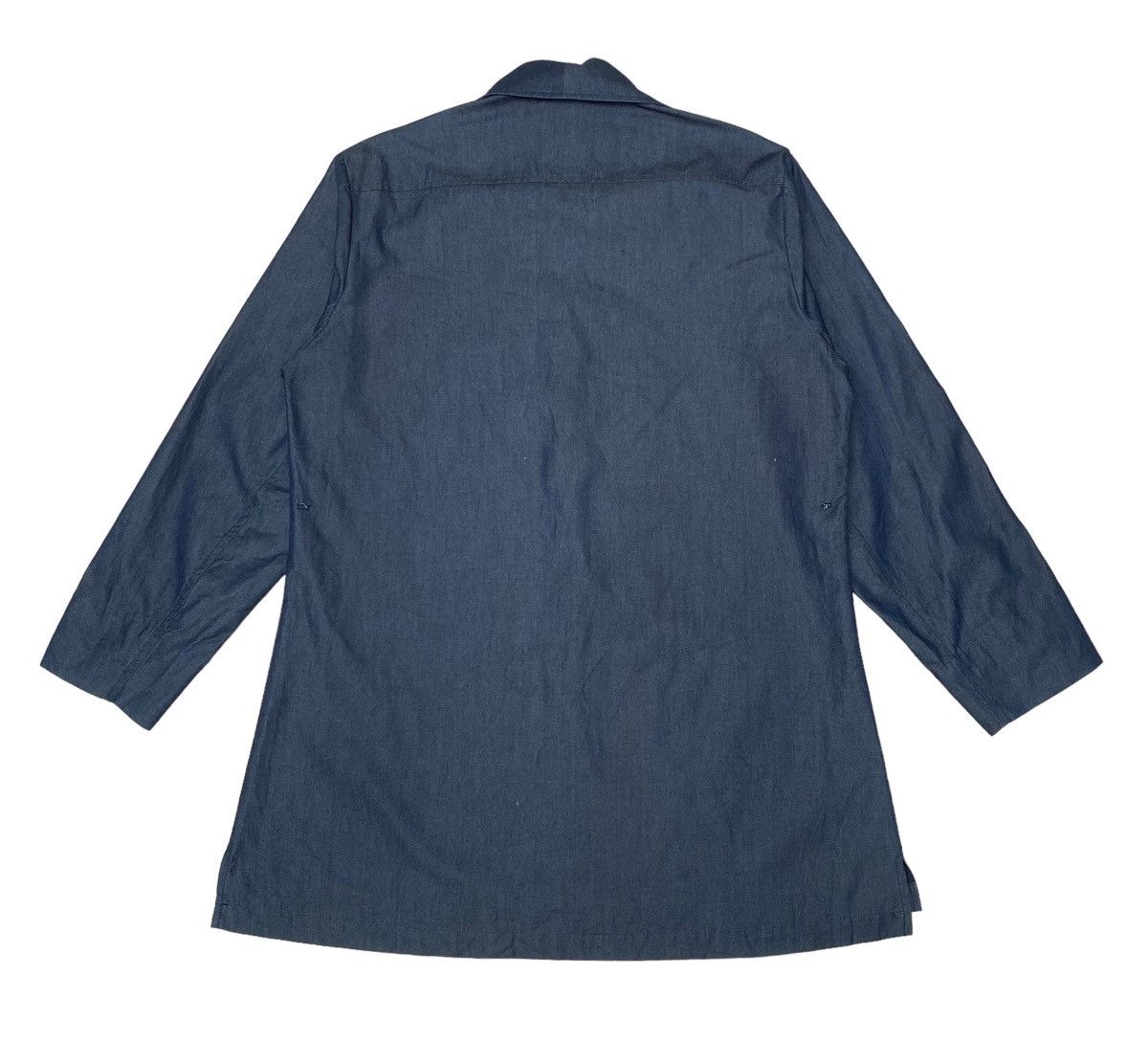 Vintage × Vivienne Westwood Rare Vintage Vivienne Westwood Italy Trench Coat Denim 1990s Size US L / EU 52-54 / 3 - 2 Thumbnail