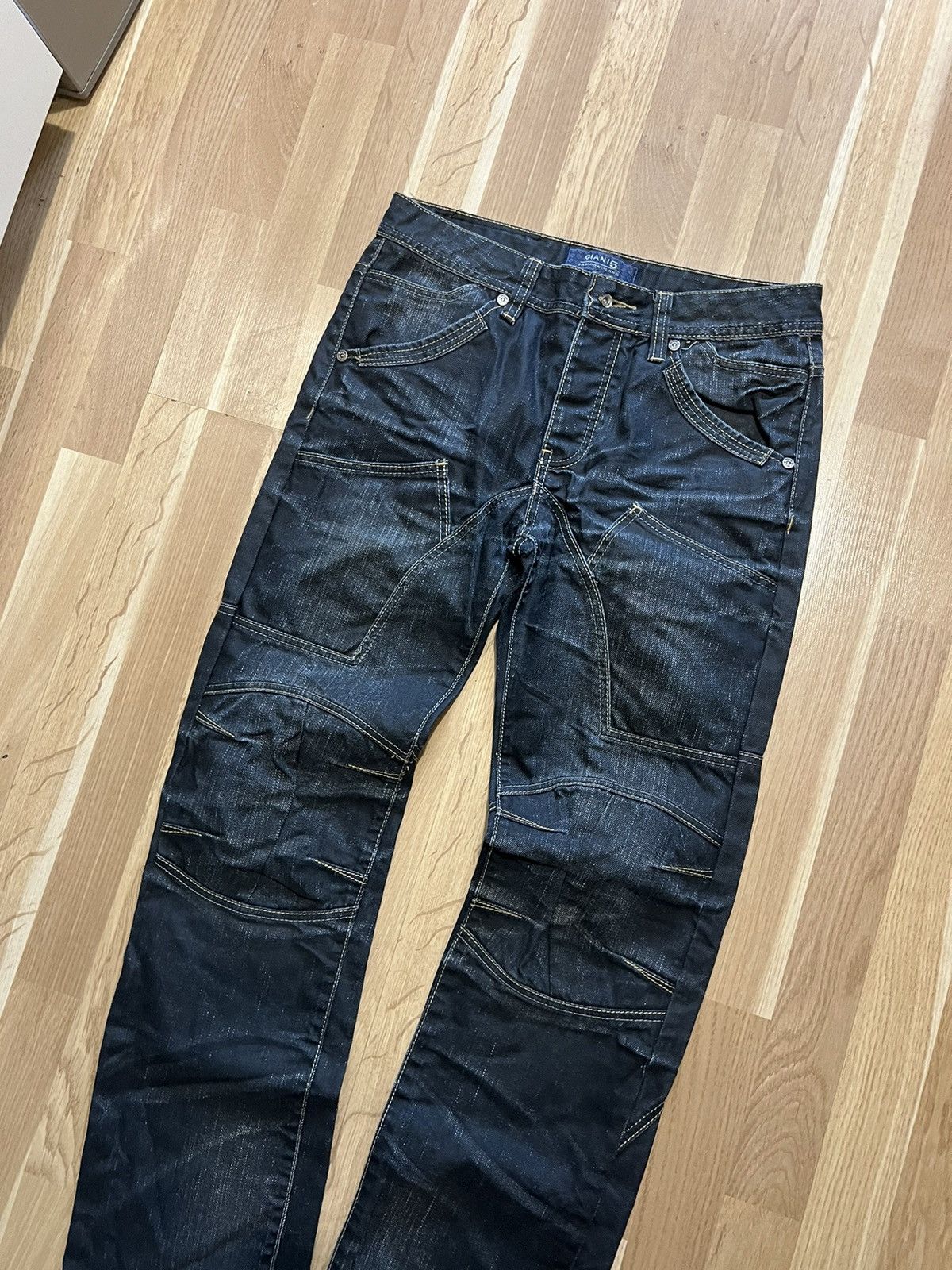 If Six Was Nine × Vintage Vintage washed jeans junya watanabe style double knee Size US 32 / EU 48 - 3 Thumbnail