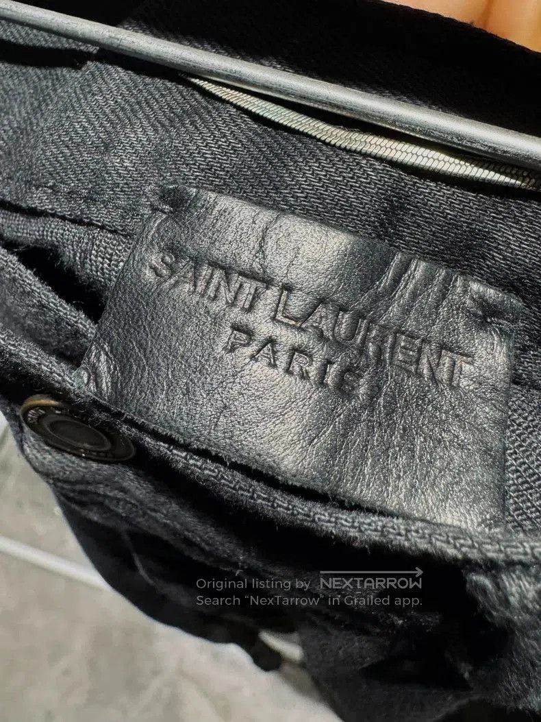 Hedi Slimane Saint Laurent 15AW Runway D02 Jeans. Size US 30 / EU 46 - 3 Thumbnail