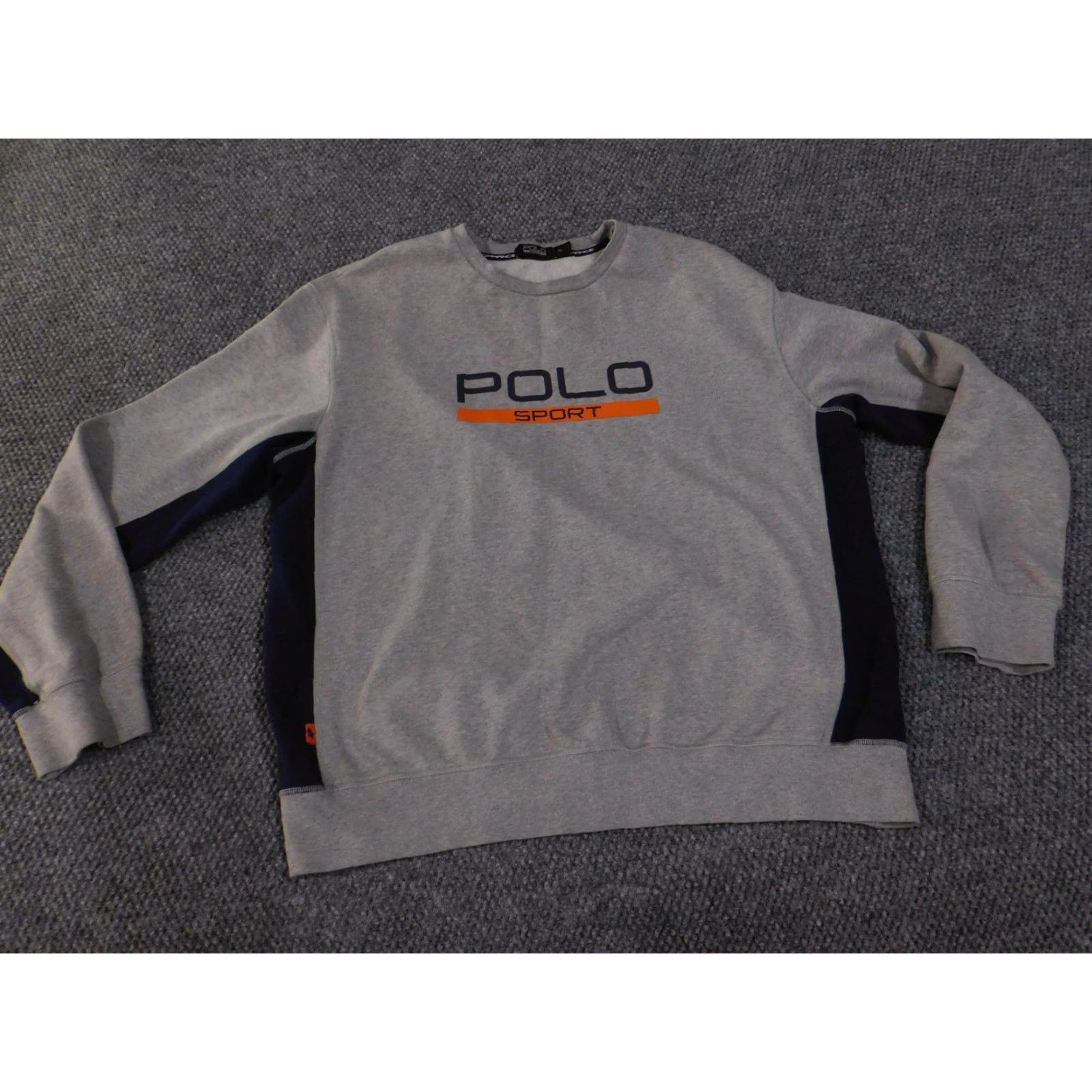 Vintage Polo Sport Ralph Lauren Sweatshirt Mens XL Gray Crewneck Performance Pullover Size US XL / EU 56 / 4 - 3 Thumbnail
