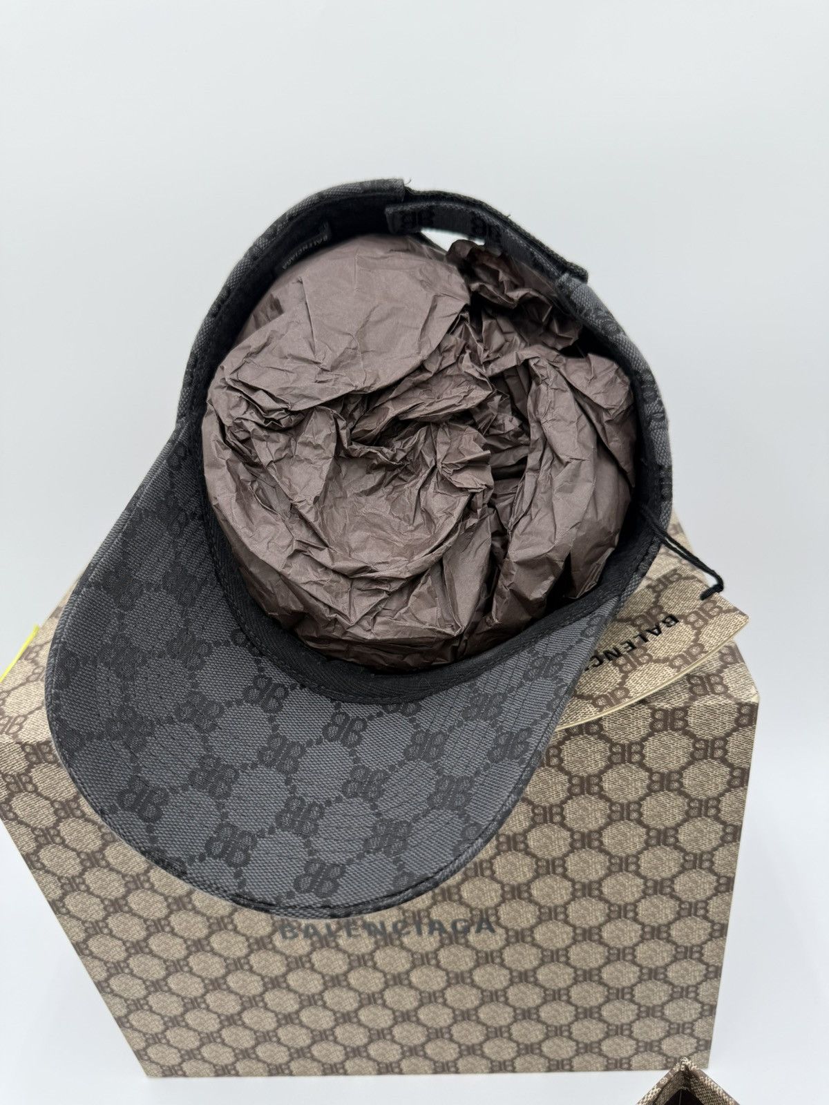 Balenciaga × Gucci Gucci x Balenciaga Hacker Collaboration Cap Rare 🔥 Size ONE SIZE - 4 Thumbnail