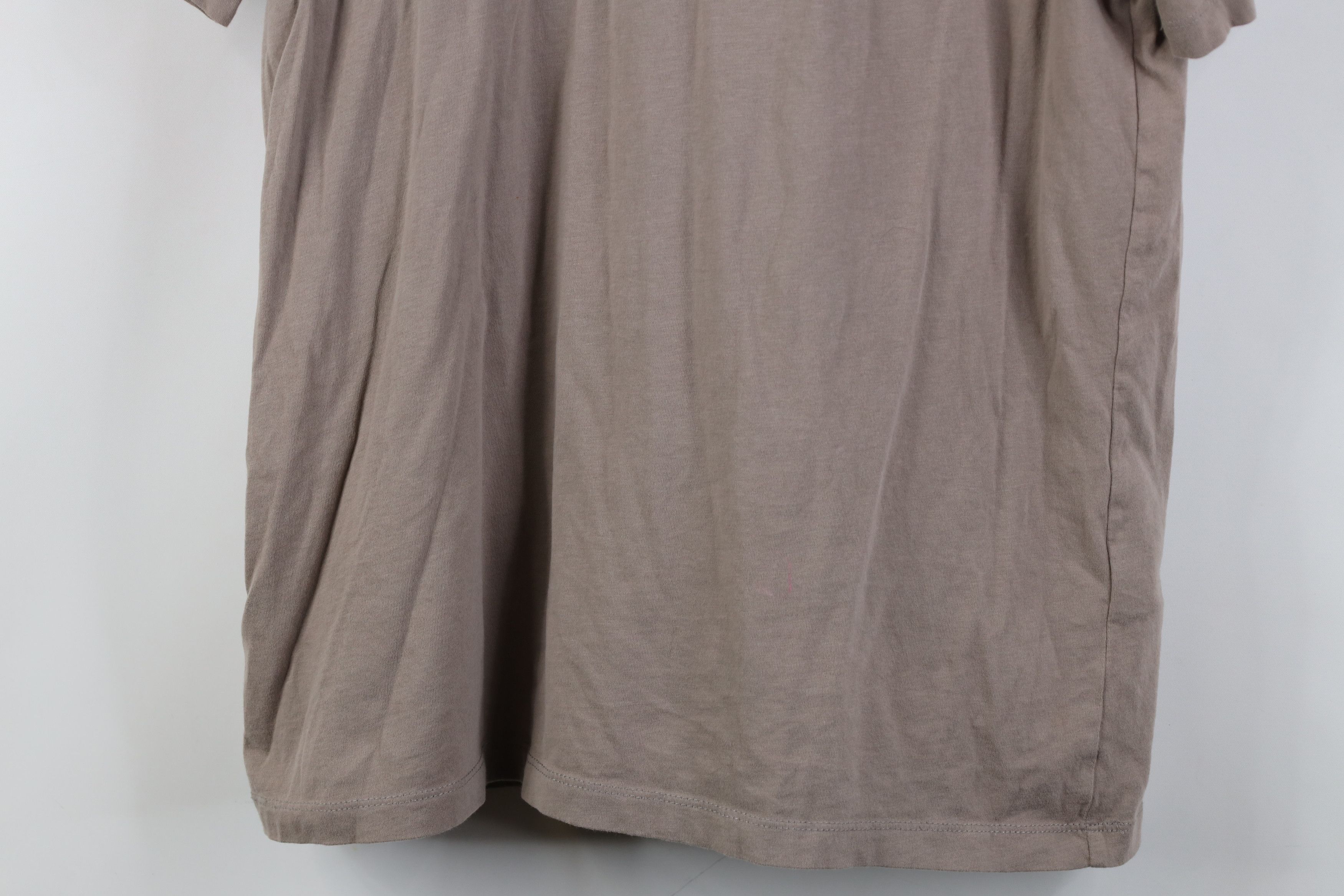 Allsaints Allsaints Organic Cotton Shot Sleeve T-Shirt Beige Size US L / EU 52-54 / 3 - 3 Thumbnail