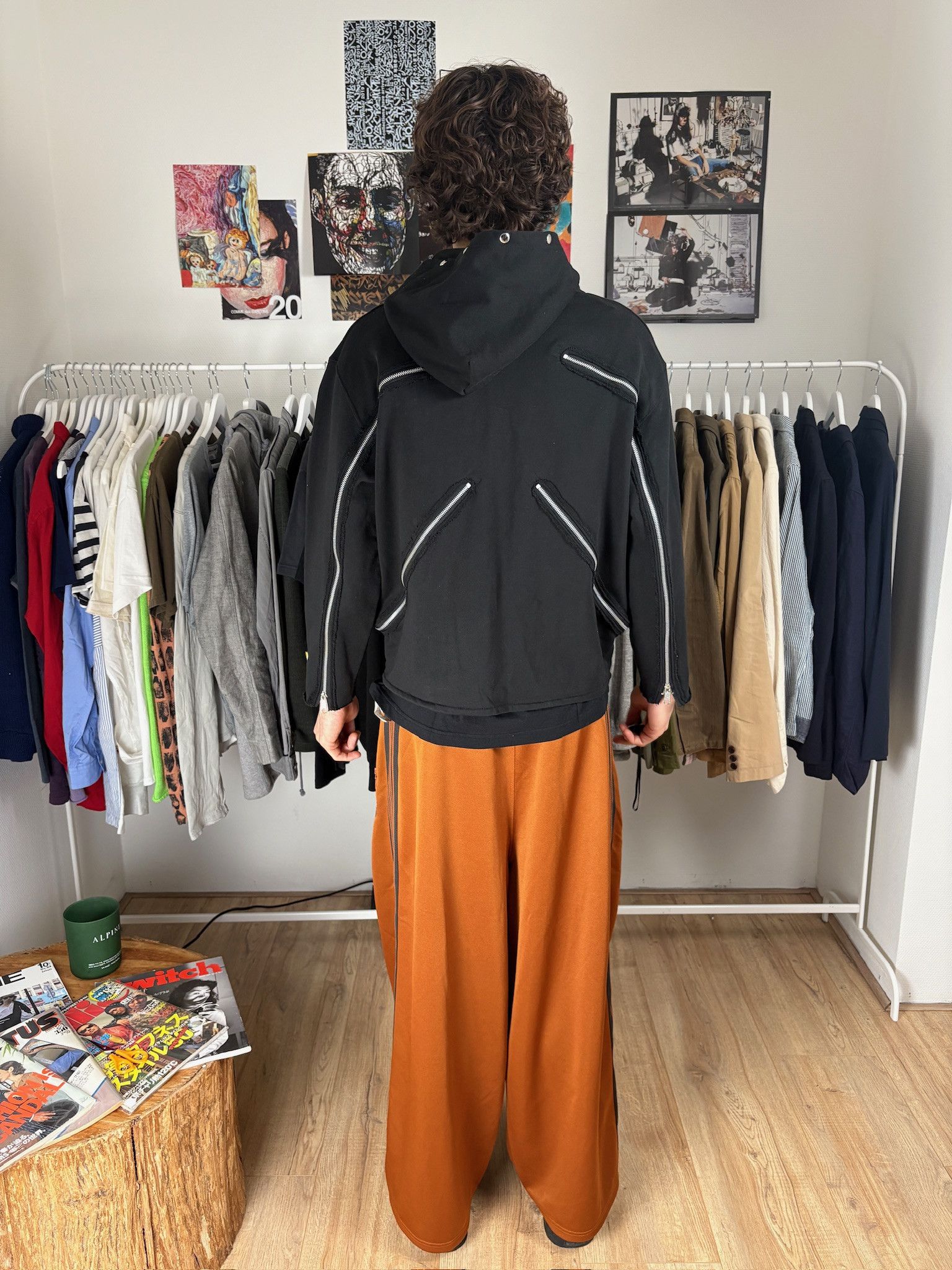 Japanese Brand MM: Option Japanese Avant Garde Jacket Black Size US M / EU 48-50 / 2 - 4 Thumbnail