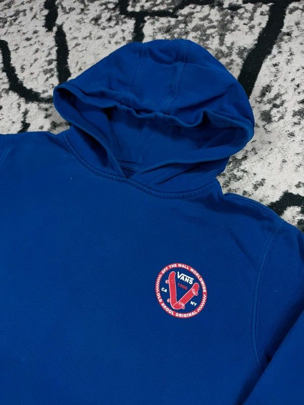 Vans Vans Off the wall blue hoodie L Size US L / EU 52-54 / 3 - 4 Thumbnail