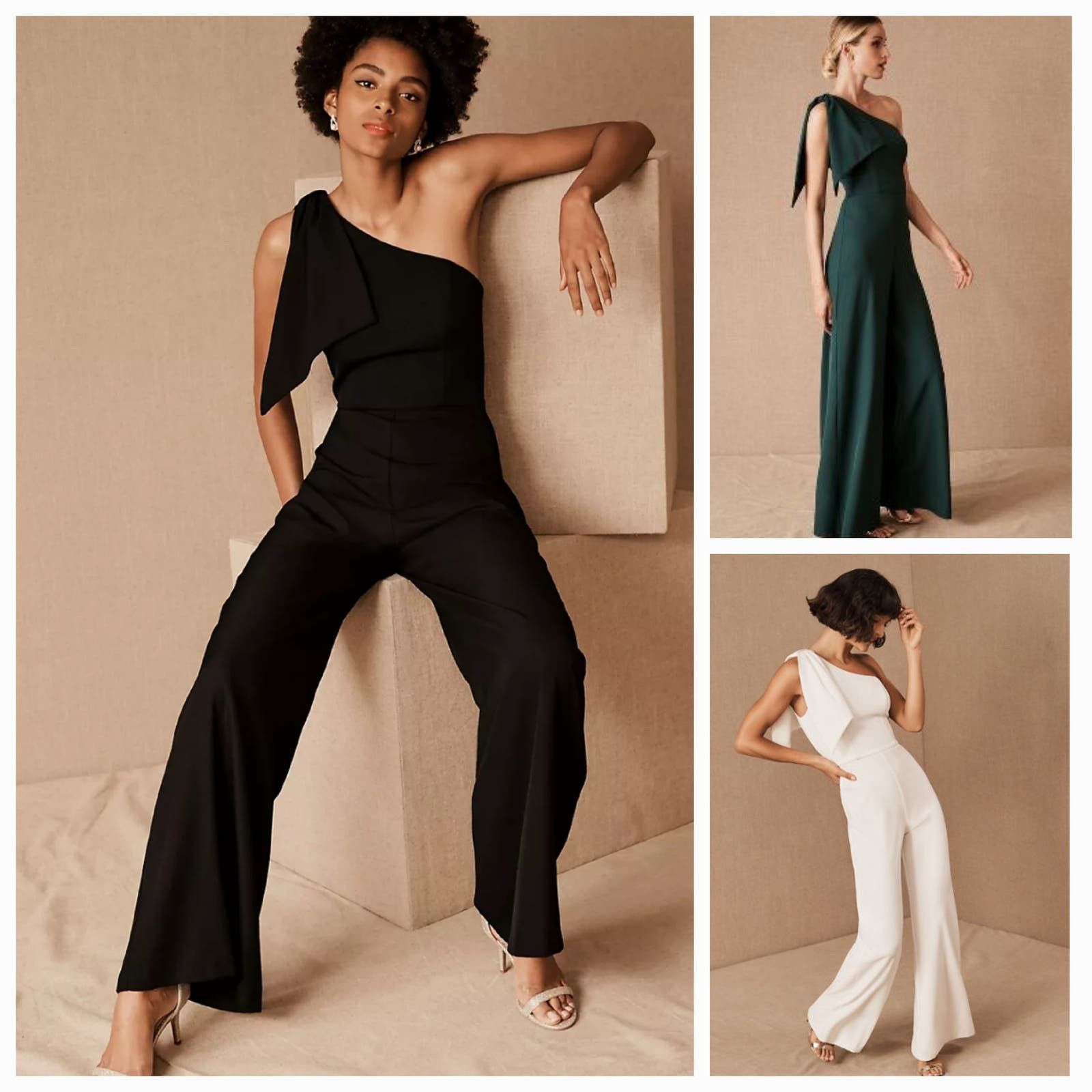 image of Anthropologie Bhldn Windham Jumpsuit $198 Size 2 Black, Women's