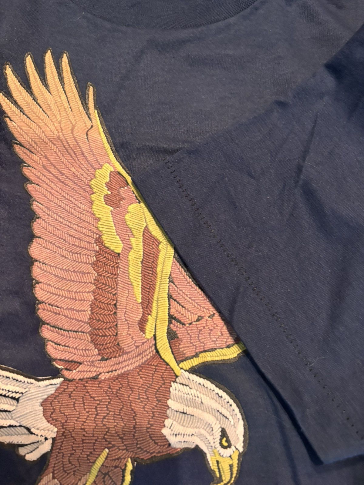Vintage Vintage single stitch eagle shirt Size US L / EU 52-54 / 3 - 5 Thumbnail