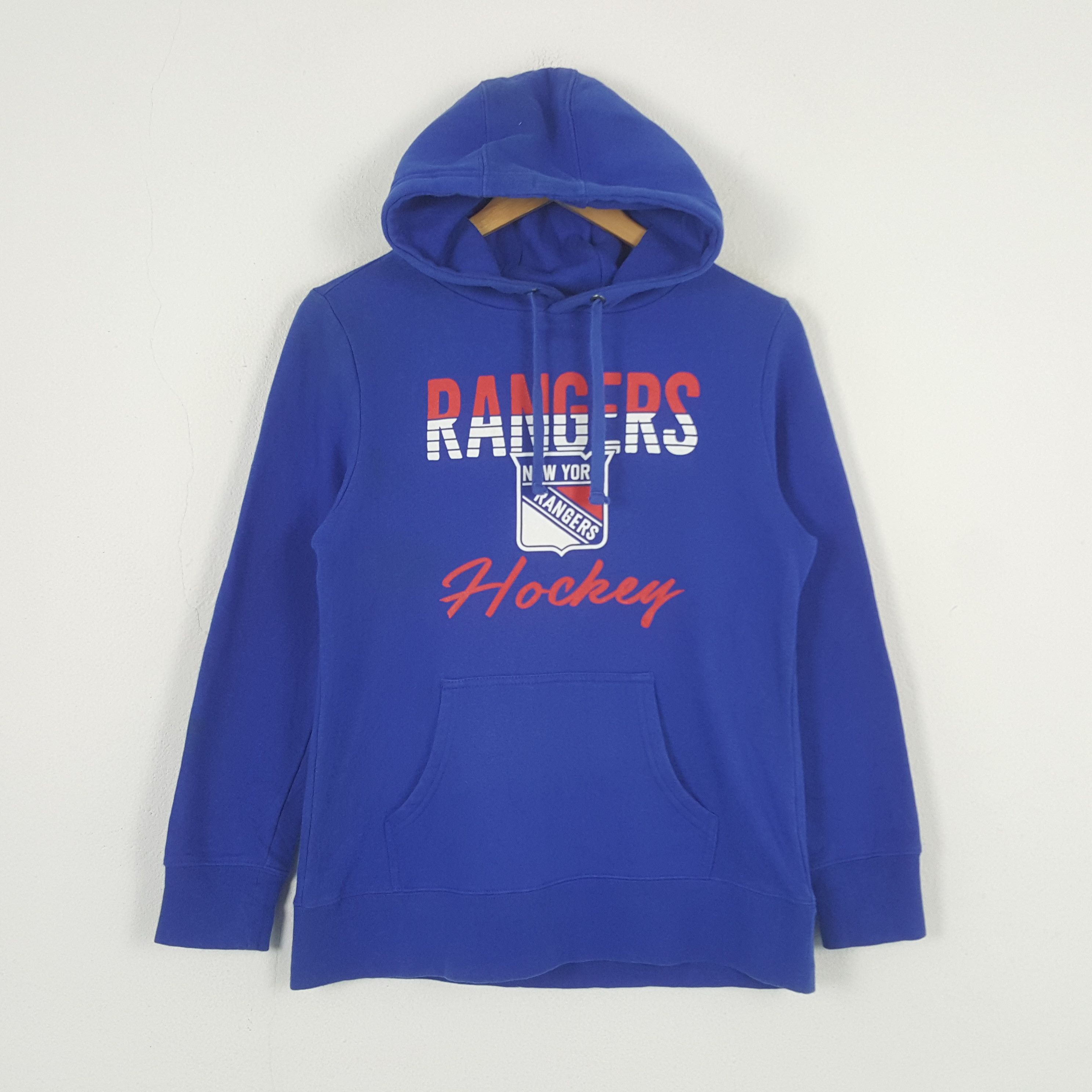 NHL × Vintage Vintage New York Rangers Hockey Ice Team Hoodies C288N5 Size US S / EU 44-46 / 1 - 1 Thumbnail