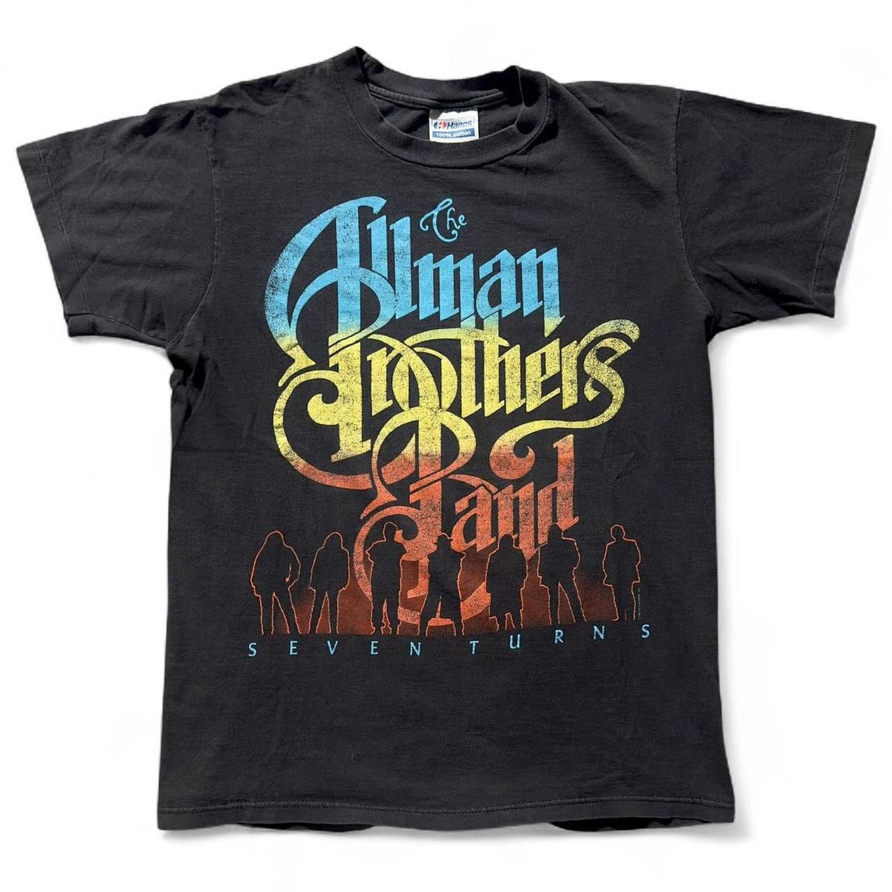 Band Tees × Vintage Vintage 90’s The Allman Brothers Seven Turns Tour ‘90 Tee Size US M / EU 48-50 / 2 - 1 Thumbnail