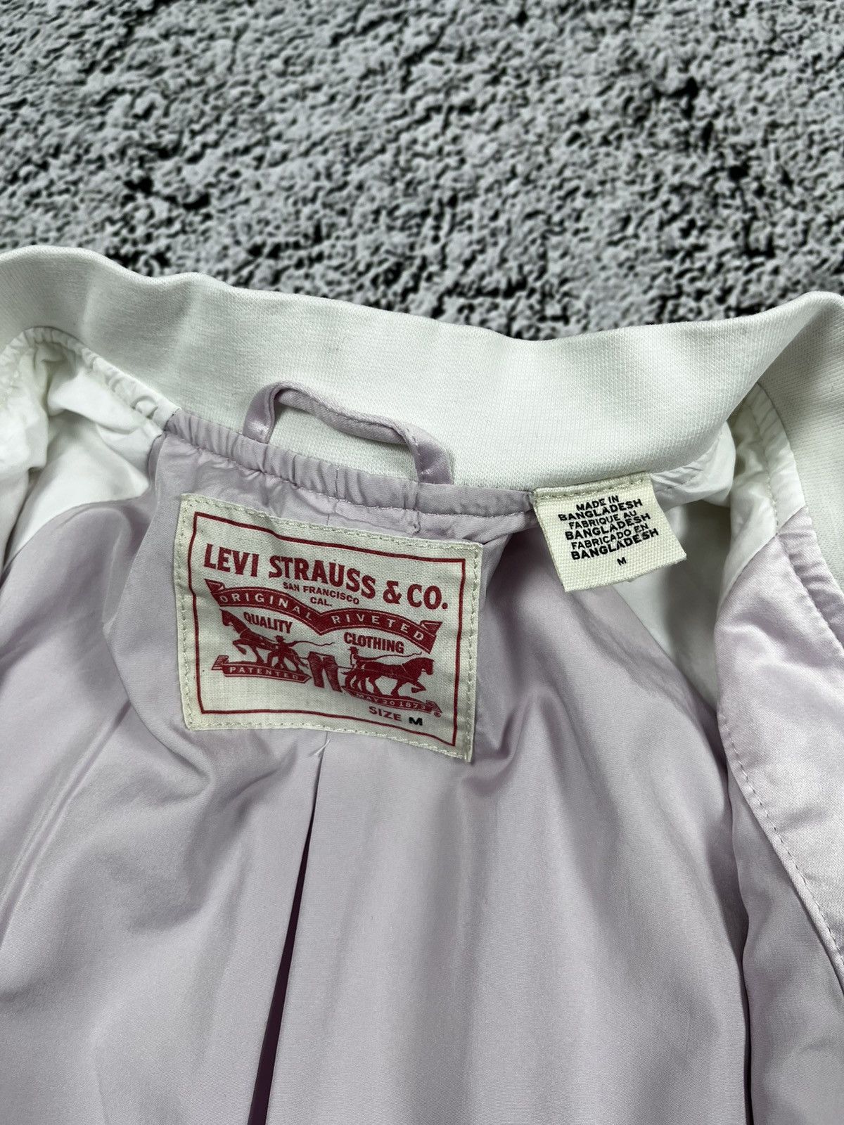 Levi's Vintage Y2K Levi’s bomber jacket streetwear opium style M Size M / US 6-8 / IT 42-44 - 10 Thumbnail