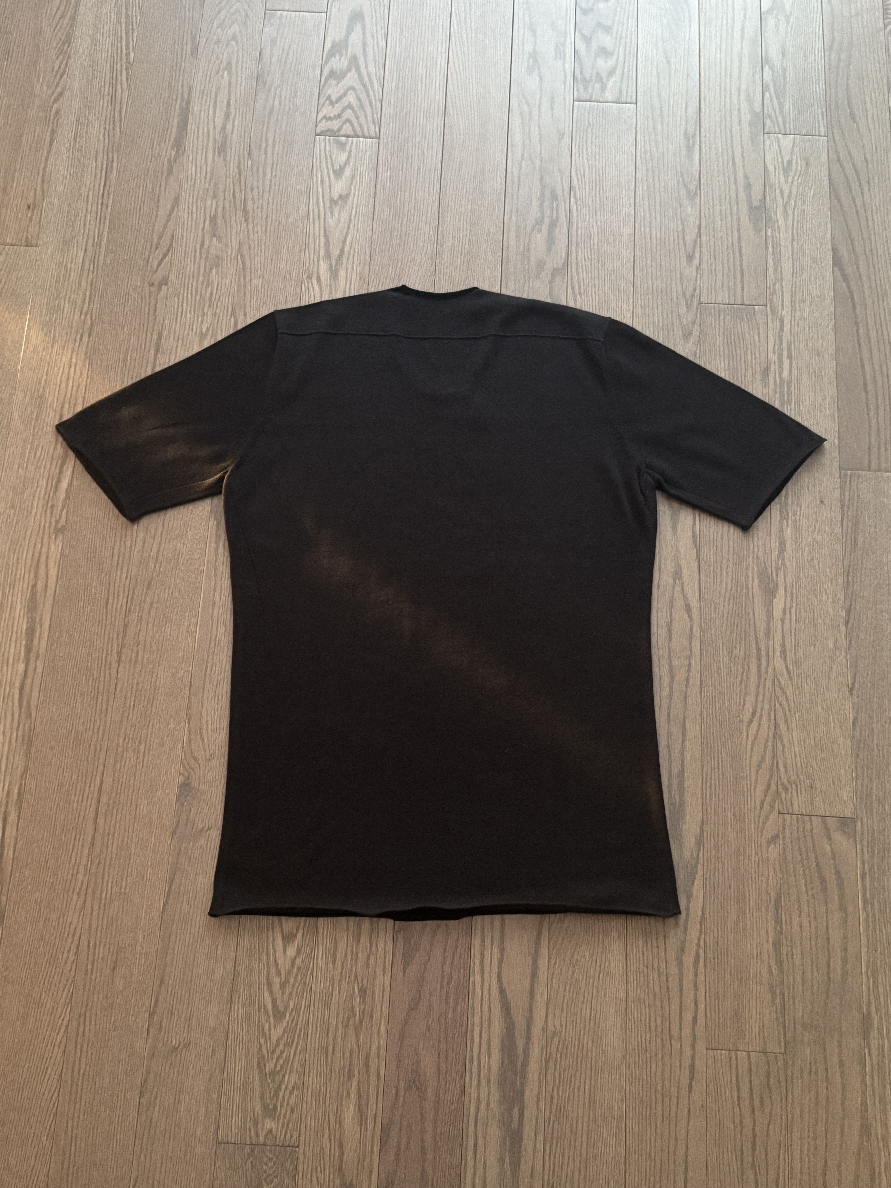Label Under Construction LUC SEAMLESS SHOULDER TEE - COTTON - OFF BLACK - SIZE 50 Size US M / EU 48-50 / 2 - 2 Thumbnail