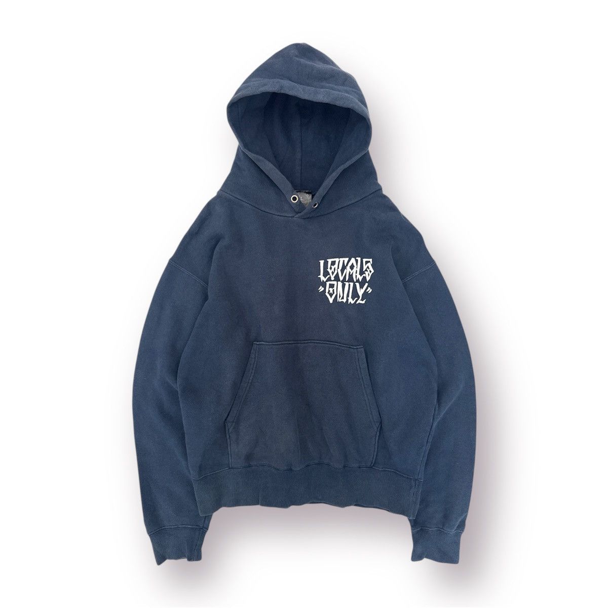 Japanese Brand 🔥 Japan Streetwear LOCALS ONLY Jingumae Shibuya Skull Hoodie Size US M / EU 48-50 / 2 - 2 Thumbnail