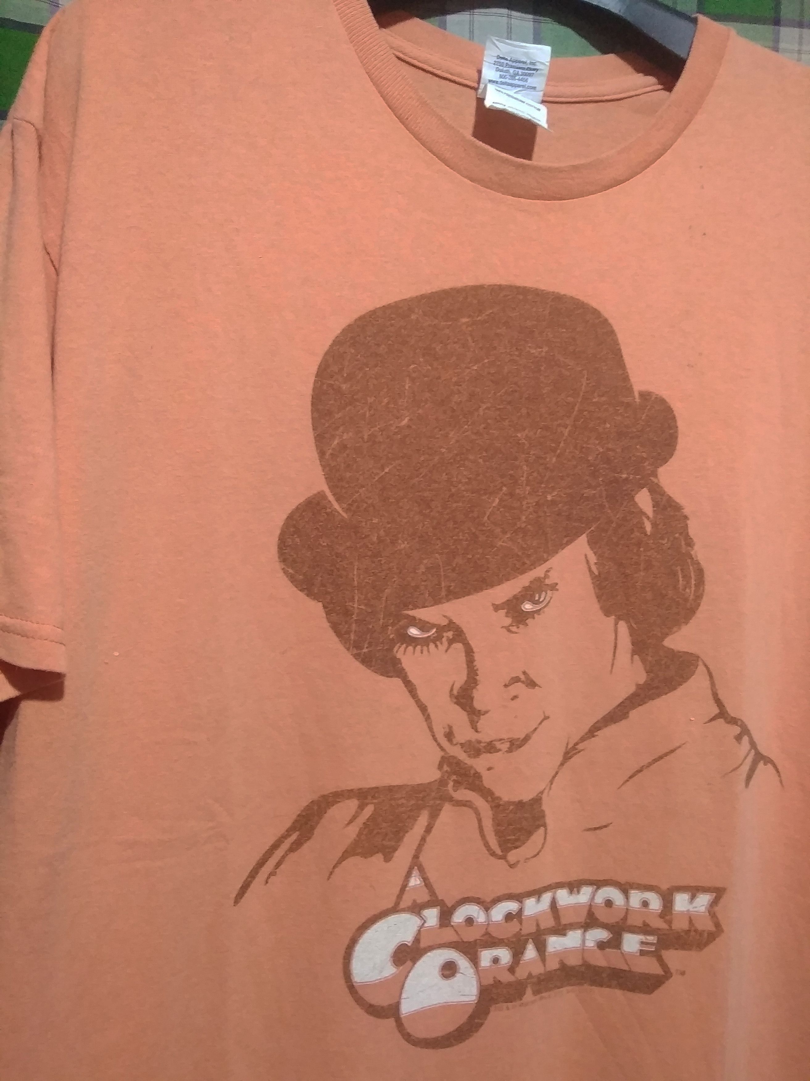 Vintage Rare Vintage faded A Clockwork Orange movie Stanley Kubrick Size US L / EU 52-54 / 3 - 4 Thumbnail