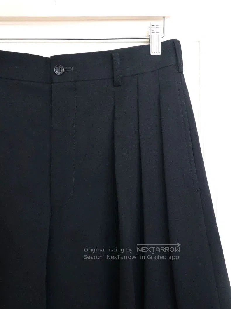 Comme des Garcons Comme des Garcons Black Pleated Toy Shorts. Size US 36 / EU 52 - 4 Thumbnail