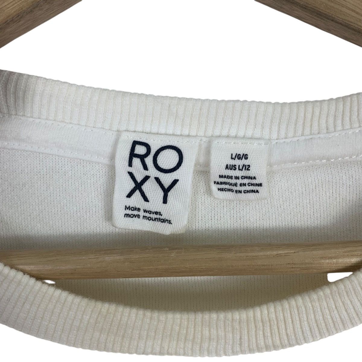 Japanese Brand ROXY Surfboard Hawaiian Big Logo Sweatshirt Pullover Jumper Size L / US 10 / IT 46 - 5 Thumbnail