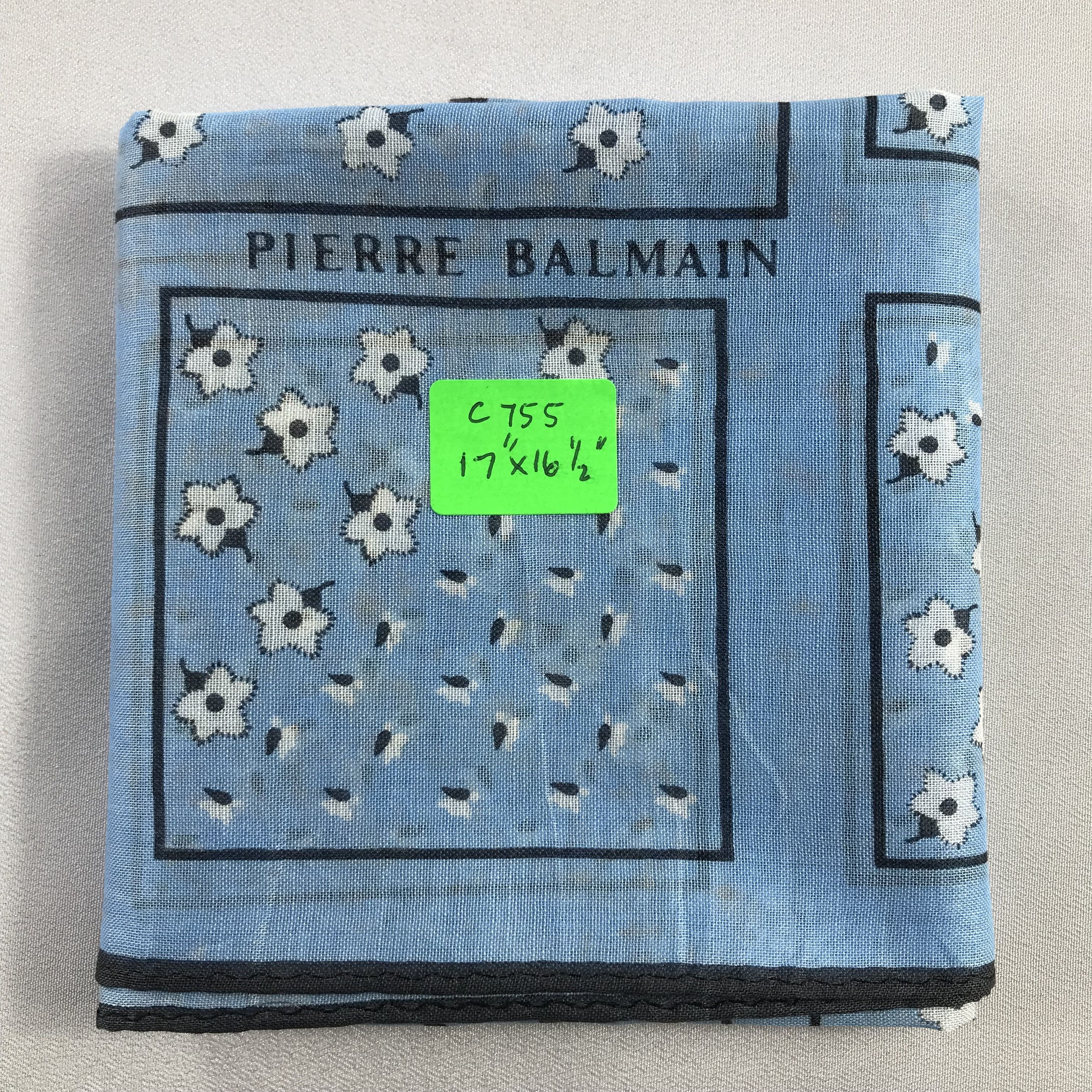 Pierre Balmain Pierre Balmain Handkerchief / Bandana / Neckerchief C755 Size ONE SIZE - 7 Thumbnail
