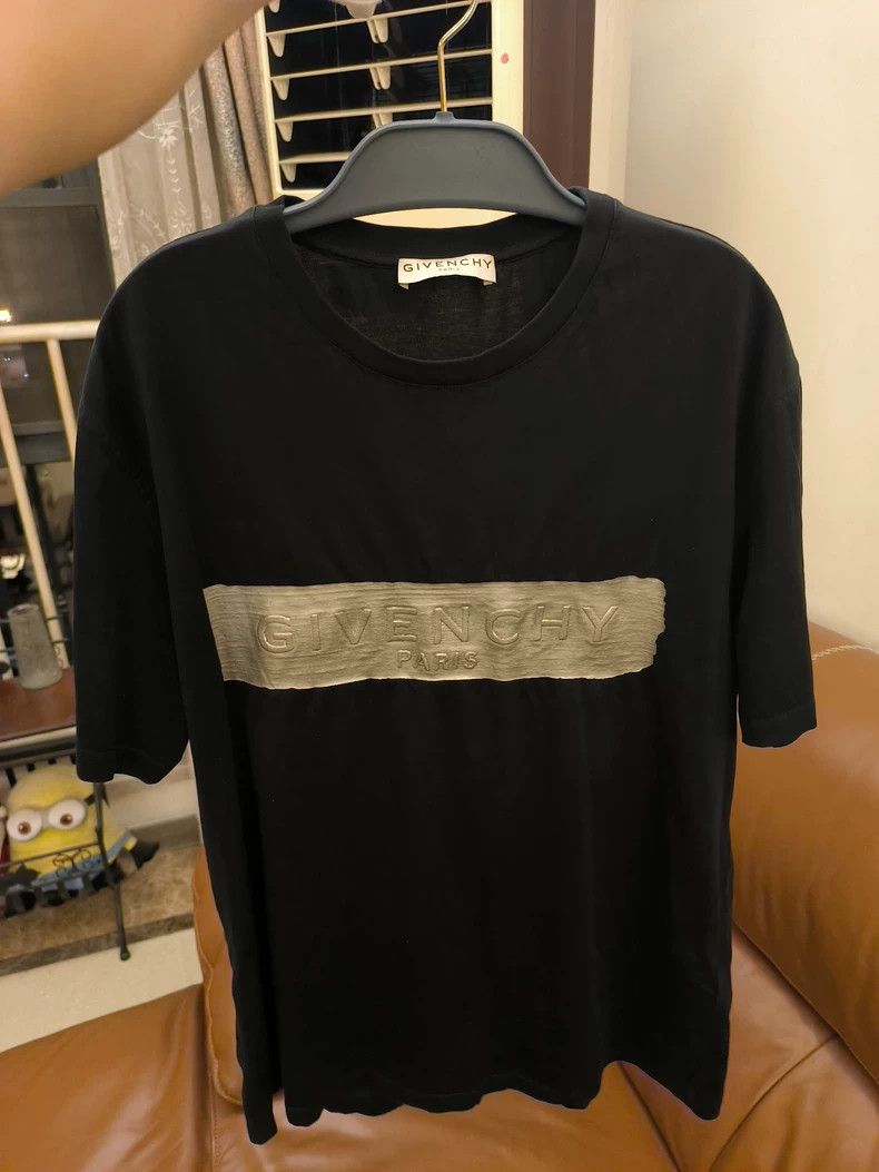 Givenchy Givenchy Short Sleeve T-Shirt with 3D Logo, Metal Print, W Size US M / EU 48-50 / 2 - 3 Thumbnail
