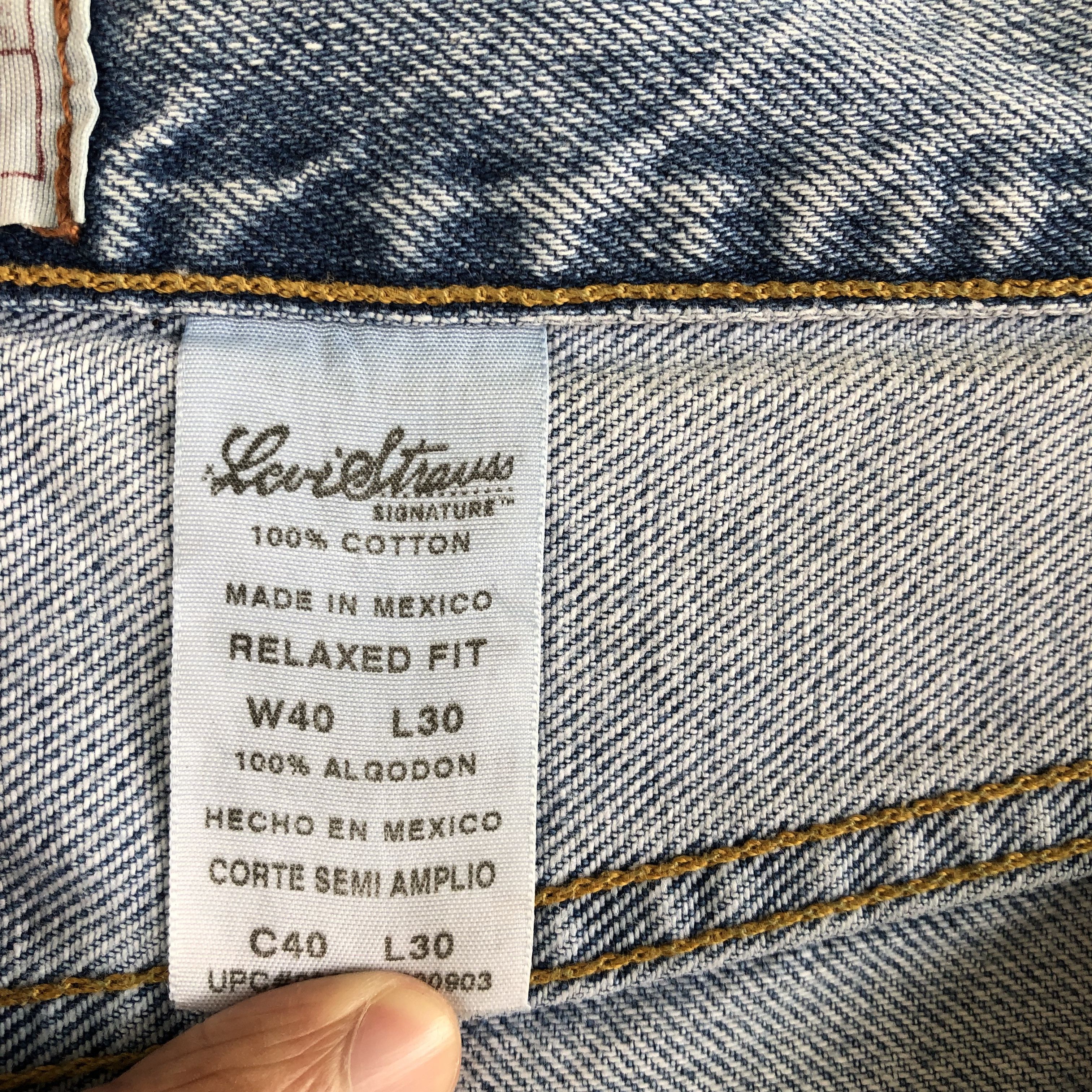 Levi's Vintage Y2K Levi's Bleach Jeans Levis Light Wash Denim Pants Size US 40 / EU 56 - 10 Thumbnail