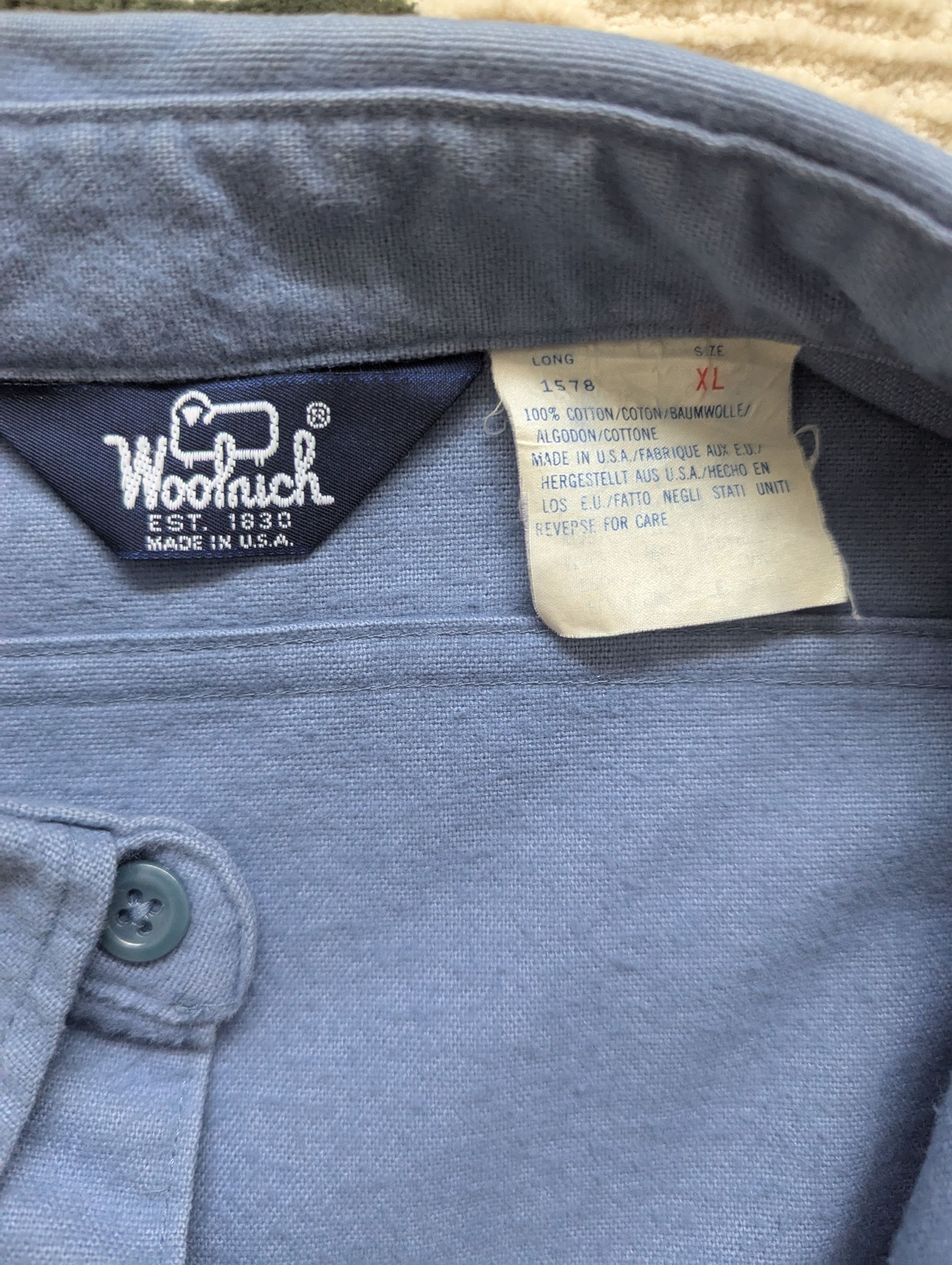 Woolrich Woolen Mills Vintage Woolrich Overshirt - Made in USA Size US XL / EU 56 / 4 - 3 Thumbnail