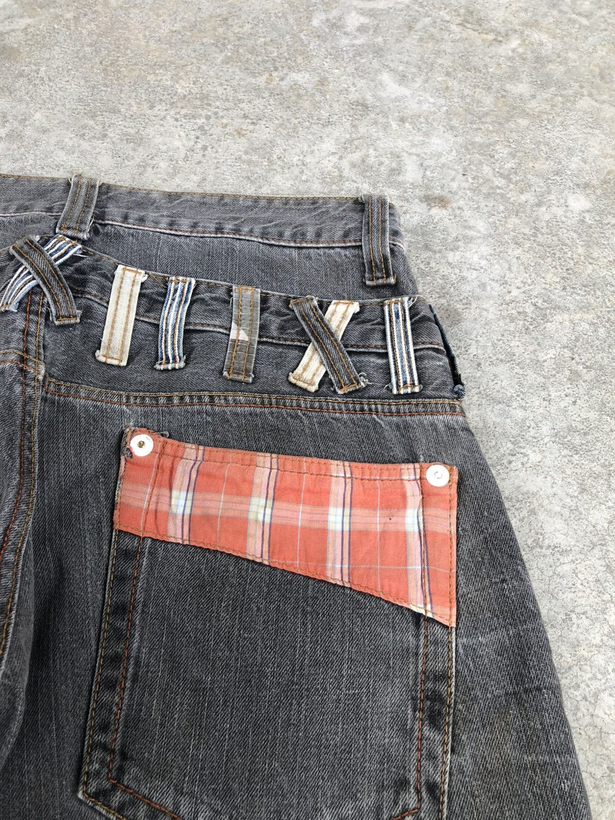 Hysteric Glamour Dominate Hancrafted Double Waist Big Logo Distressed Size US 30 / EU 46 - 18 Thumbnail