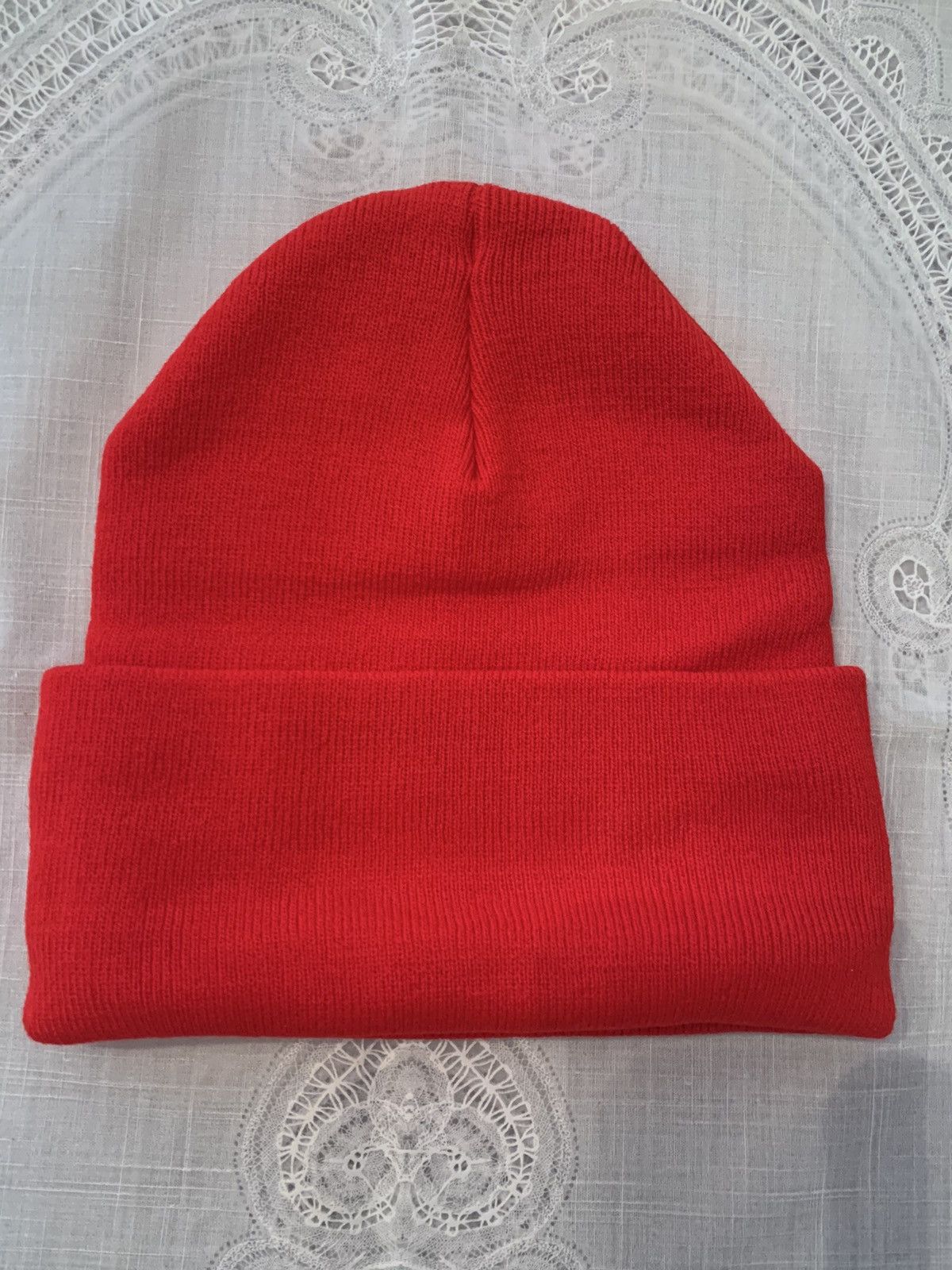 Chrome Hearts Chrome Hearts Red Beanie Size ONE SIZE - 3 Thumbnail