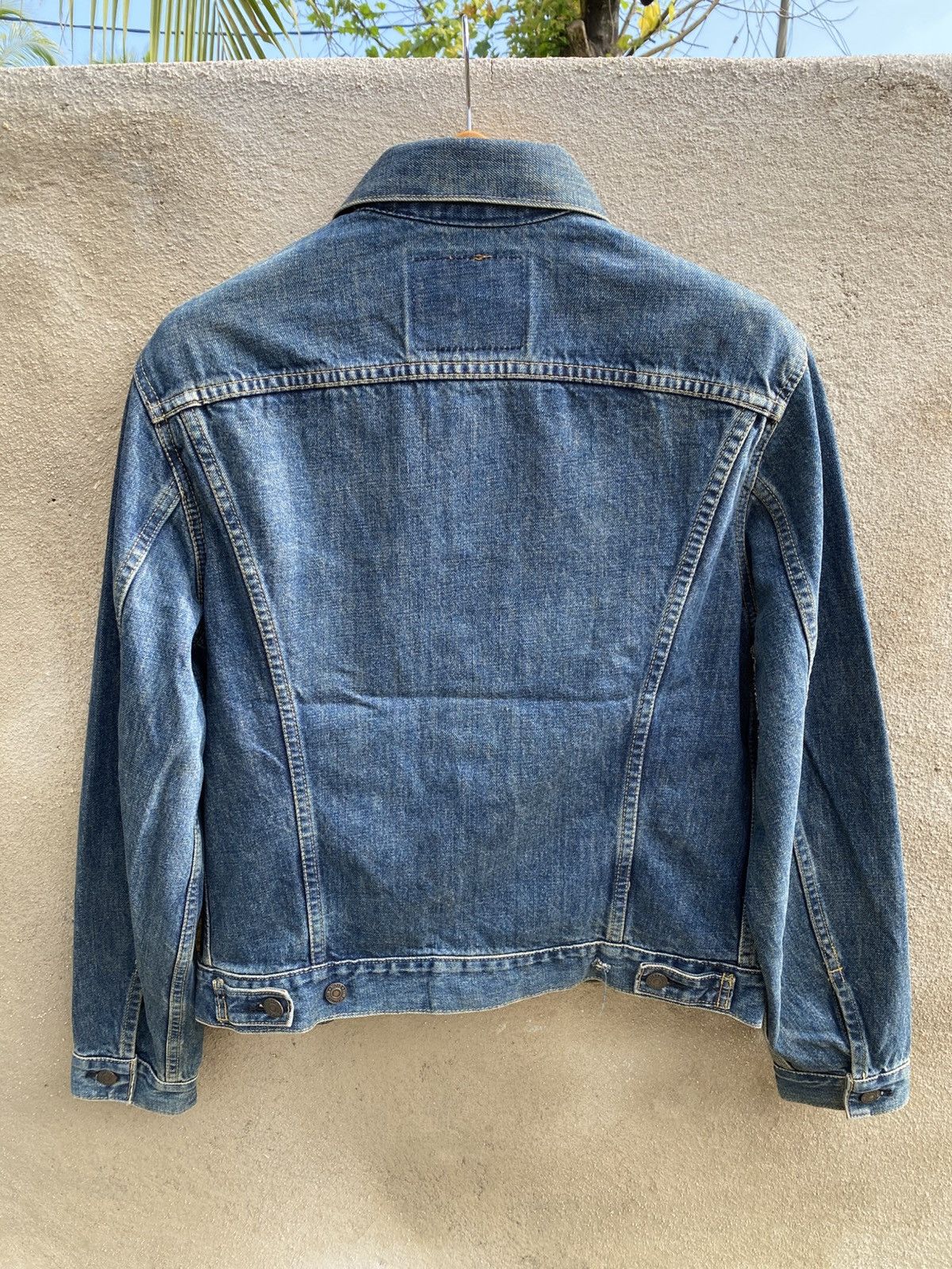 Levi's × Levi's Vintage Clothing × Vintage size 40 vintage levi's 71557 big E trucker denime jakcet Size US L / EU 52-54 / 3 - 2 Thumbnail