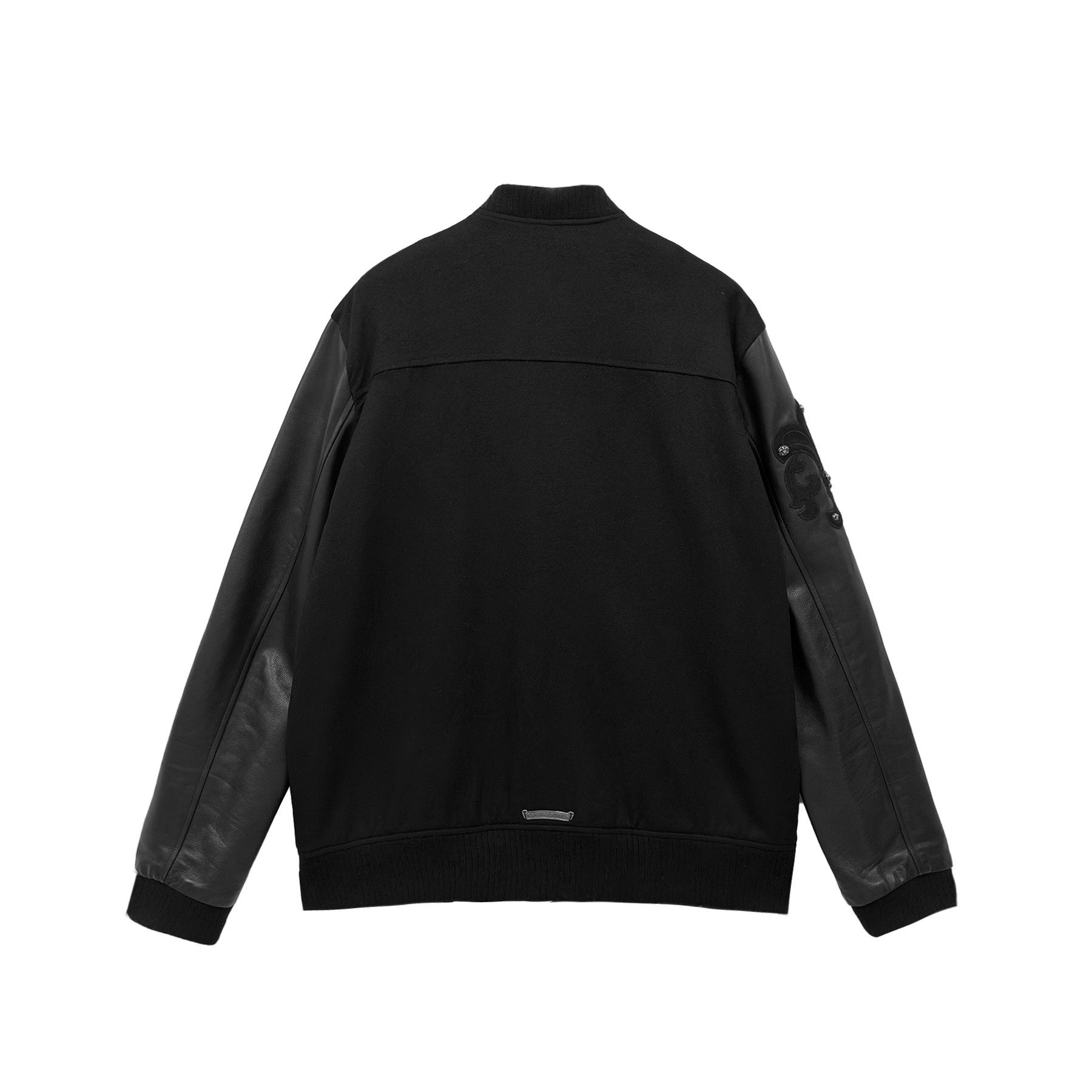 Chrome Hearts Chrome Hearts Full Cross Leather Sleeve Varsity Jacket Size US XL / EU 56 / 4 - 2 Thumbnail