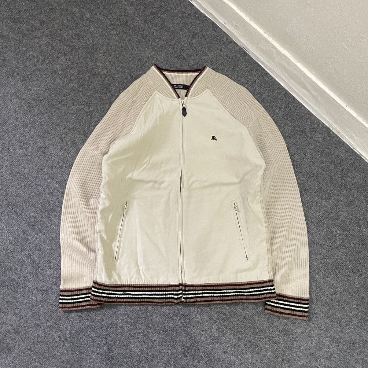 Burberry Burberry Black Label Wool Bomber Jacket Size US M / EU 48-50 / 2 - 1 Thumbnail