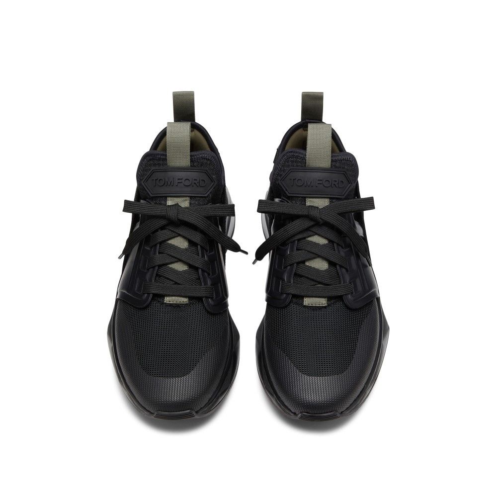 Tom Ford o1loc1c0825 J1100 Size: 8.5 TF / Jago Low-Top Sneakers Black Size US 8.5 / EU 41-42 - 2 Thumbnail