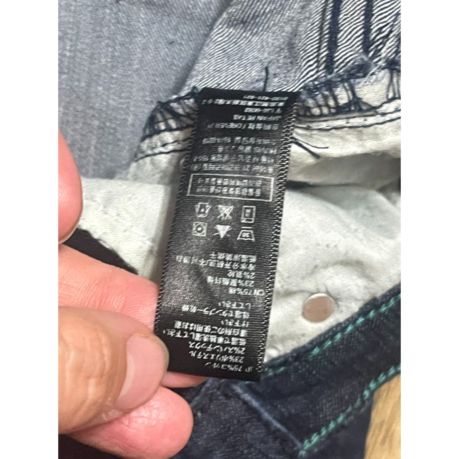 Denime 21 Denim Jeans Women's Size 28x29 Blue Denim Straight Leg Pockets Size 28" / US 6 / IT 42 - 6 Thumbnail