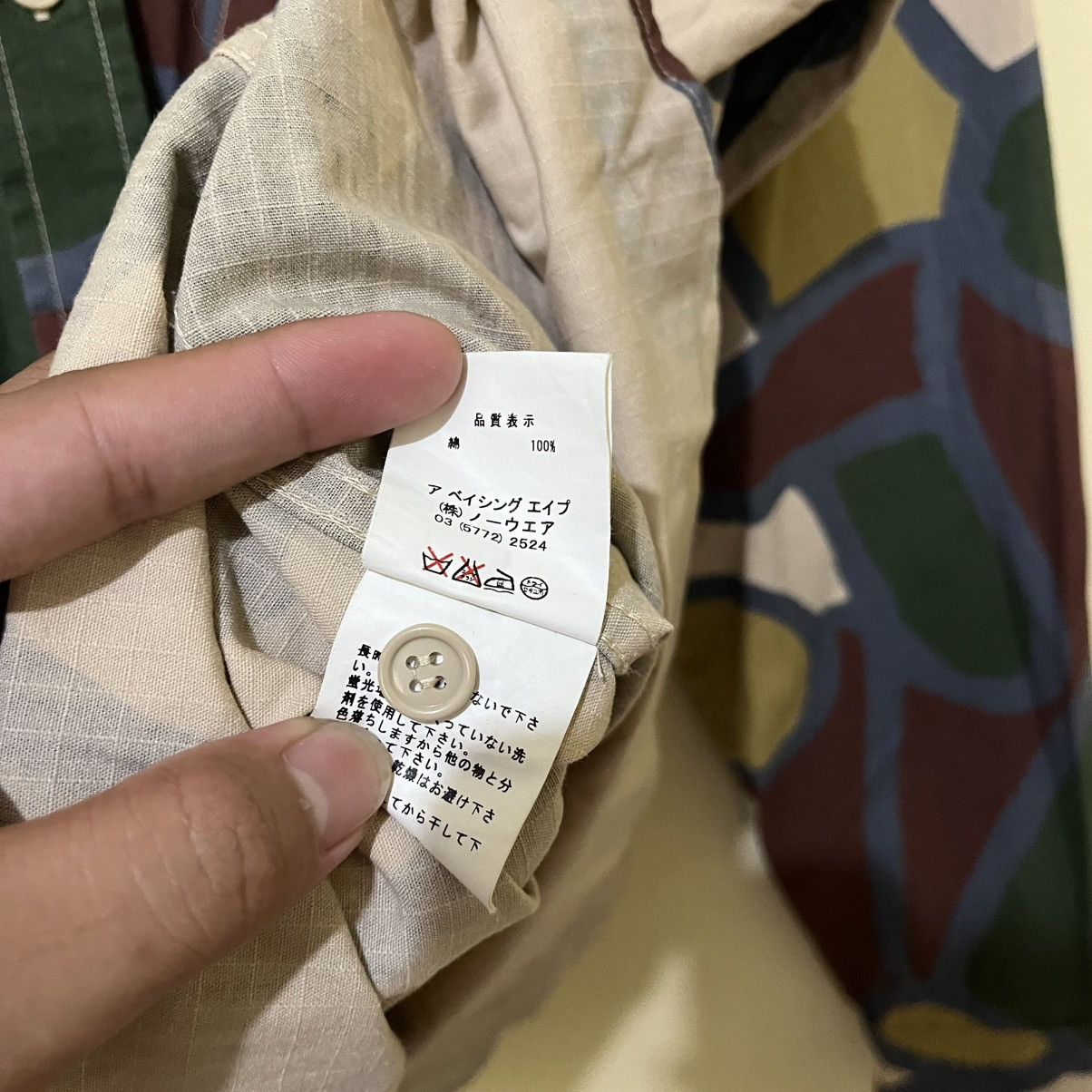 Bape OG BAPE VINTAGE CAMO L/S Size US M / EU 48-50 / 2 - 6 Thumbnail