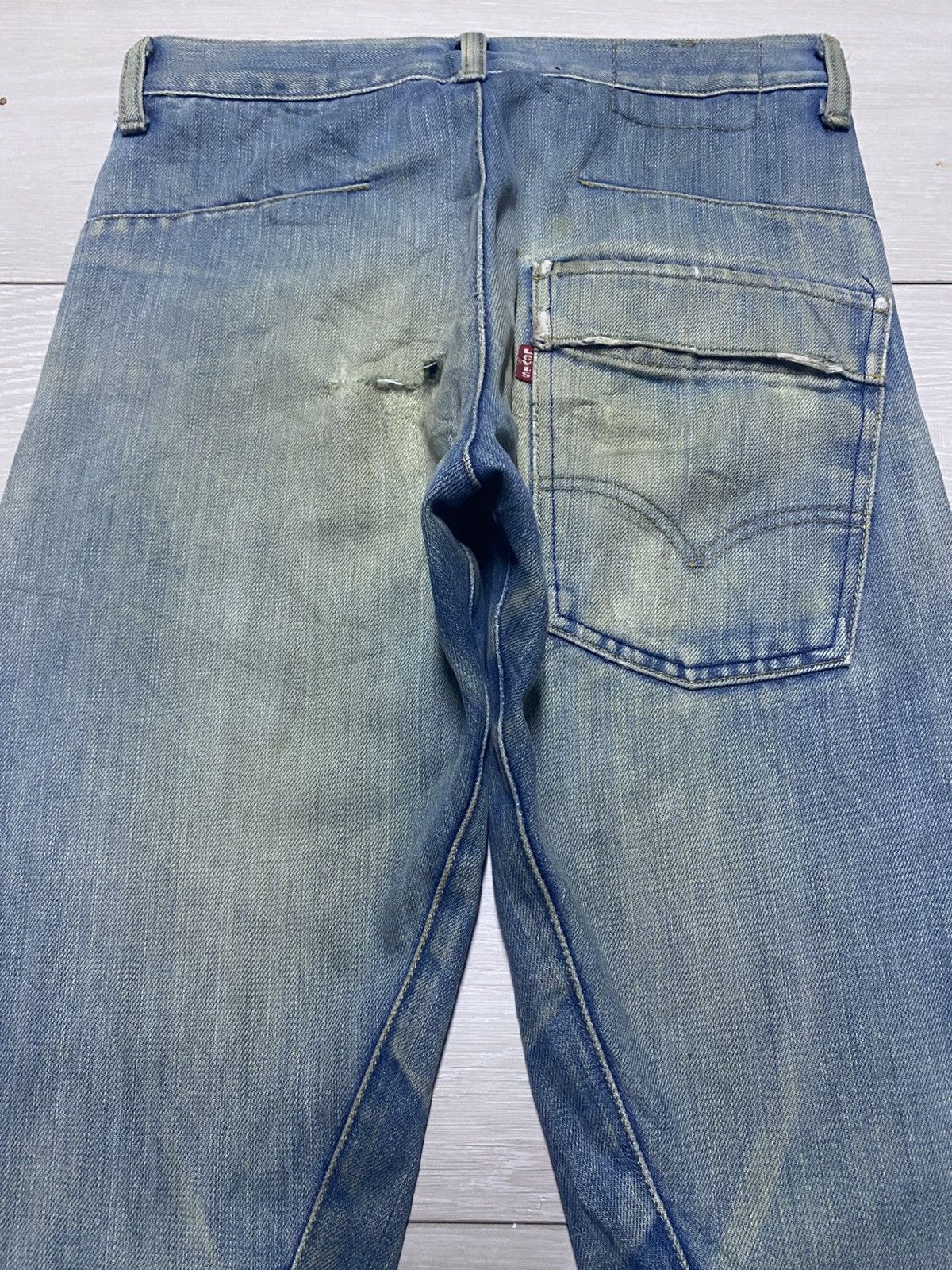 Levi's Vintage Levis Engineered Japan Twist Leg Jeans Size US 27 - 4 Thumbnail