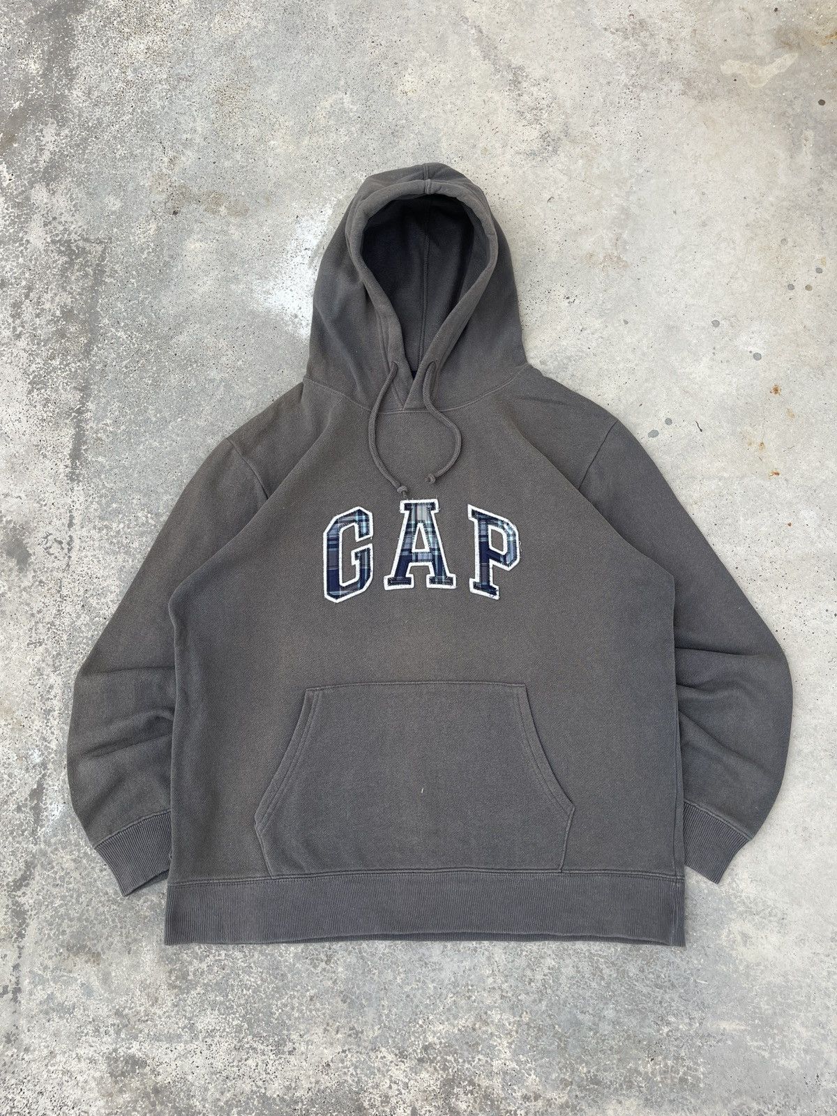 Gap × Vintage Vintage Gap Pull Over Hoodie Size US L / EU 52-54 / 3 - 1 Thumbnail