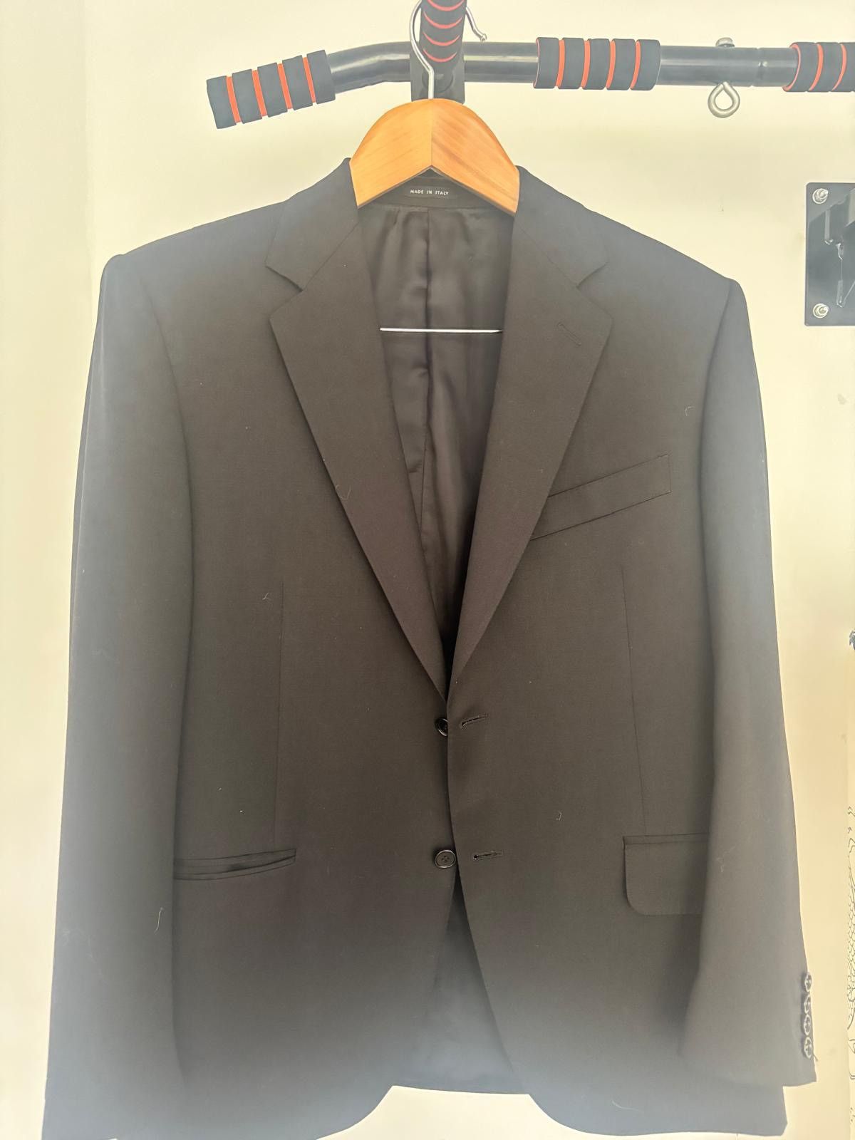 Canali Saks Fifth Avenue x Canali Made in Italy black wool blazer Size 40R - 1 Thumbnail