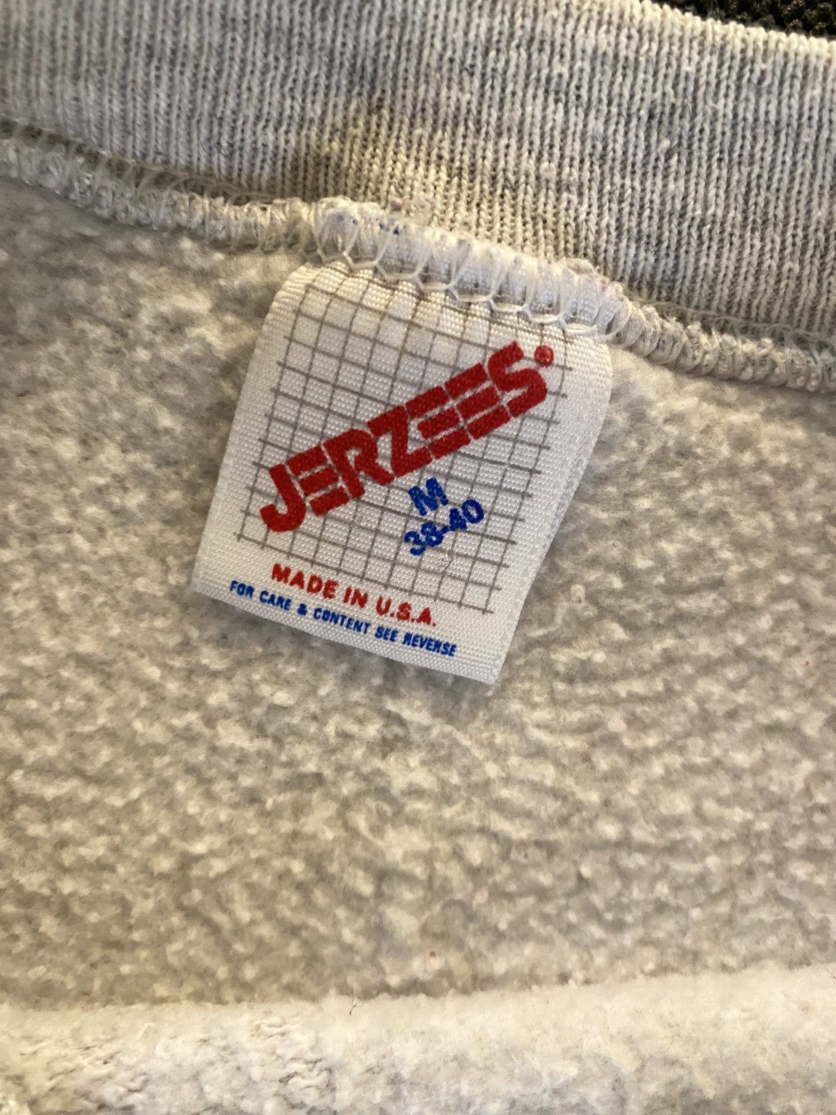 Jerzees 90s Wisconsin Badgers Numen Lumen Eye Crewneck Jerzees Size US M / EU 48-50 / 2 - 2 Thumbnail