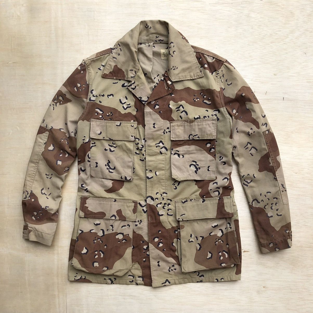 Alpha Industries × Avirex BATTLE DRESS UNIFORM CHOCOHIPS US ARMY BY SELMA CORPORATION Size US S / EU 44-46 / 1 - 1 Thumbnail