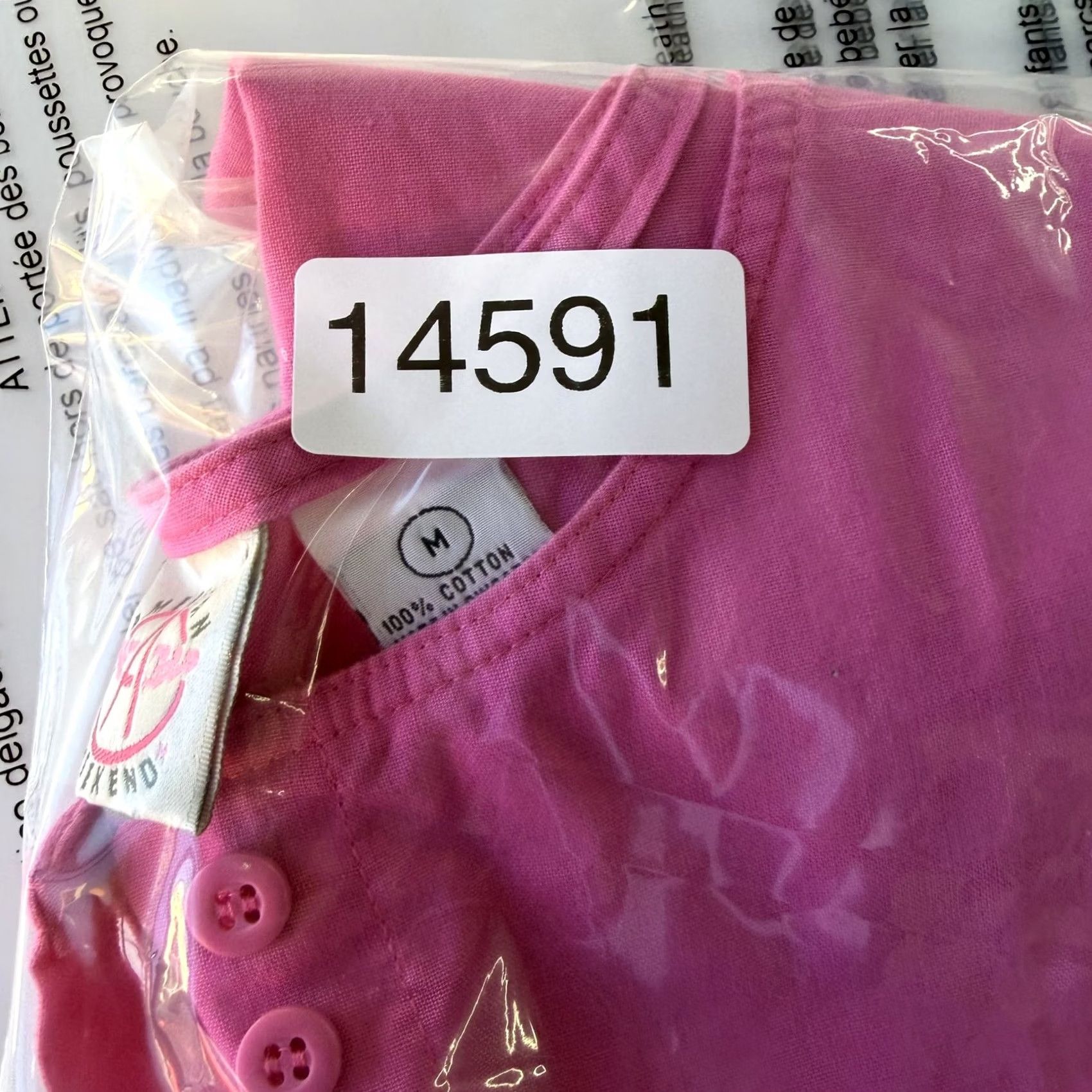 Vintage VINTAGE American Weekend Tank Womens M Pink Button Front Scoop Neck Shirt Size M / US 6-8 / IT 42-44 - 7 Thumbnail