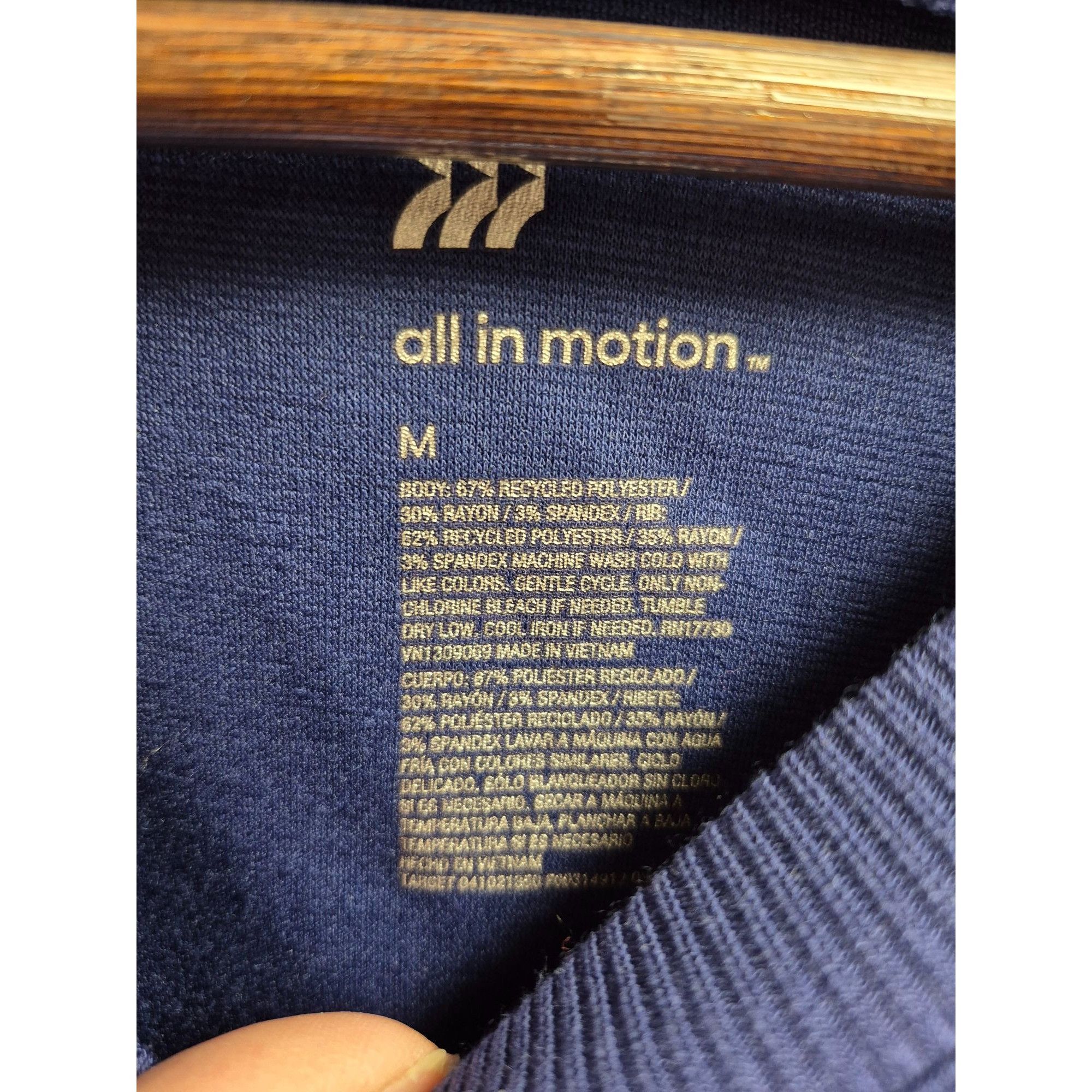 Other Men's Navy Blue Long Sleeve Crewneck Sweatshirt Size US M / EU 48-50 / 2 - 4 Thumbnail