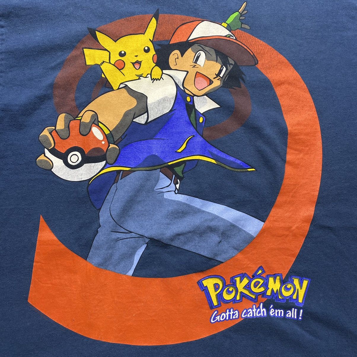 Anime Vintage Pokemon Nintendo Games Cartoon T shirt Size US L / EU 52-54 / 3 - 1 Thumbnail