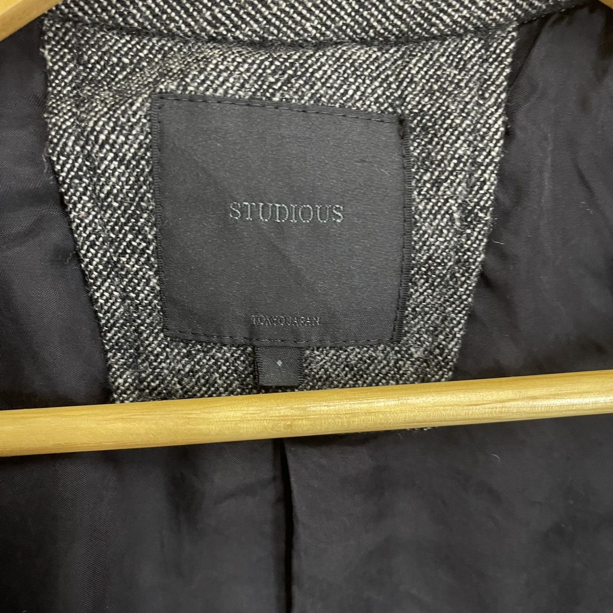 Japanese Brand × STUDIOUS AW11 Studious Made In Japan Double Breast Jacket Size US M / EU 48-50 / 2 - 12 Thumbnail